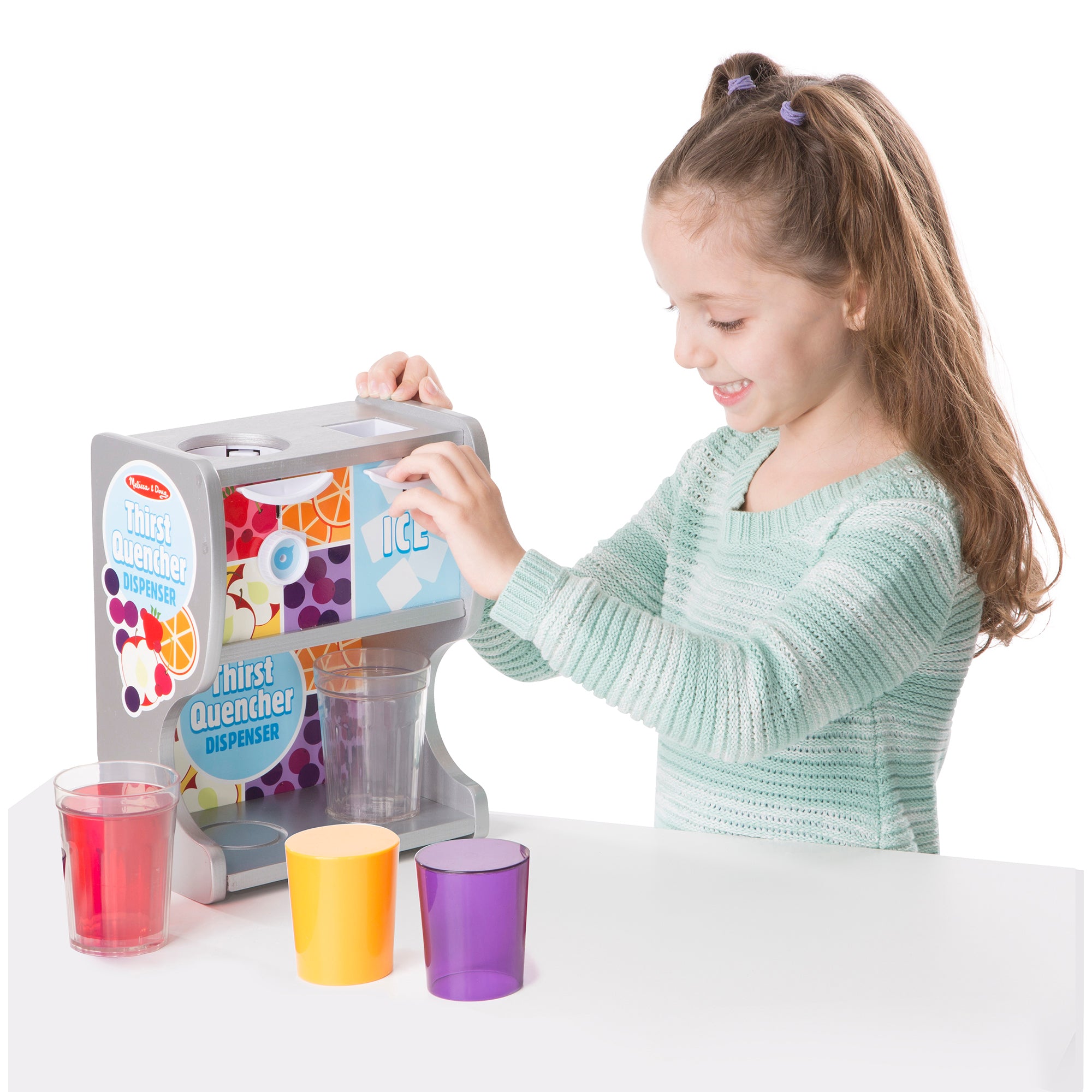 Melissa & Doug Thirst Quenching Pretend Play Drink Dispenser - Image 3