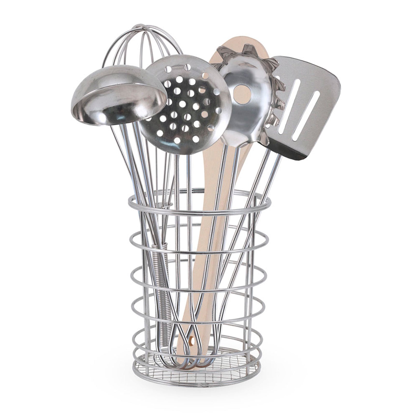 Alternative view of Melissa & Doug 7-Piece Stir & Serve Cooking Utensil Playset