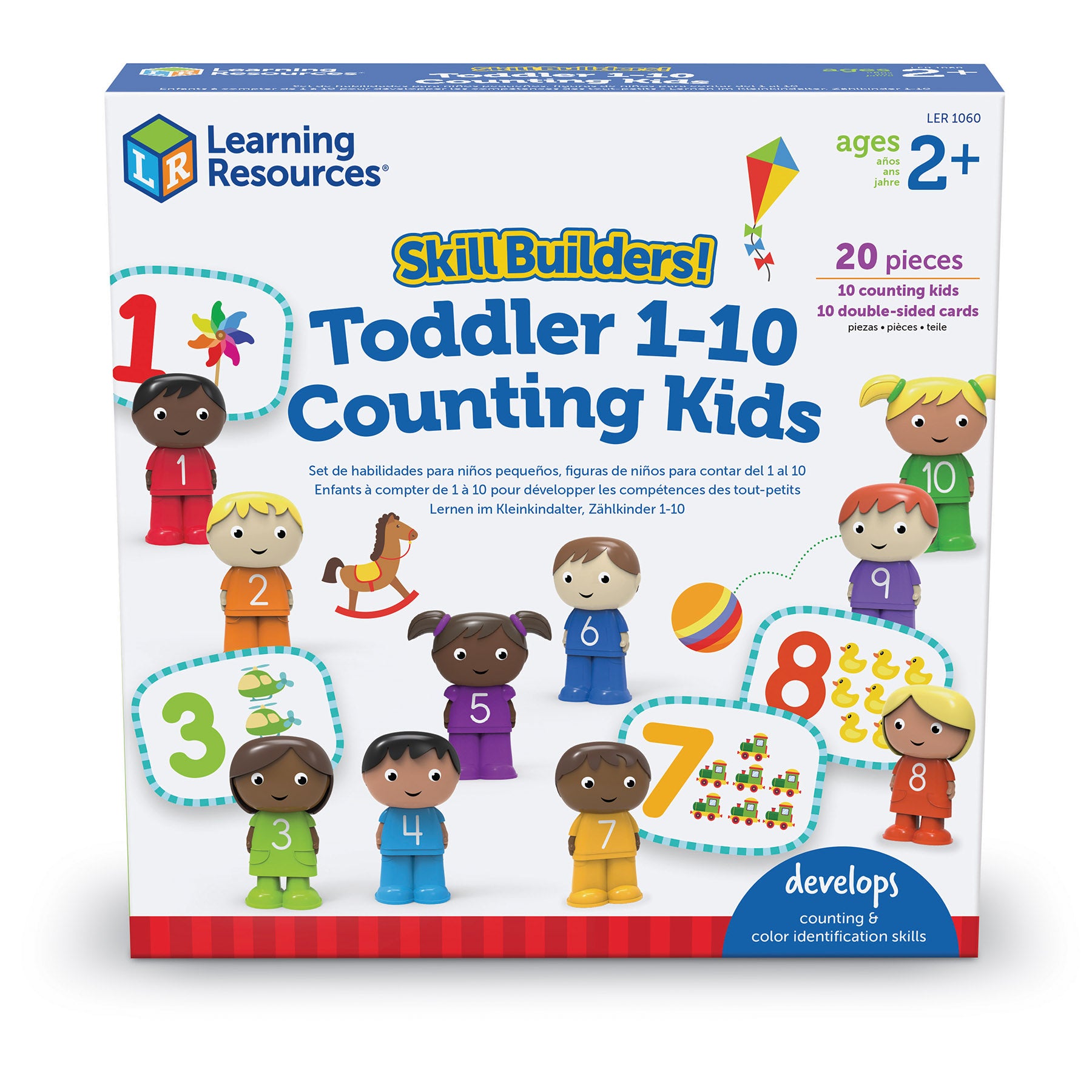 Learning Resources Skill Builders! - Toddler 1-10 Counting Kids Set - Image 2