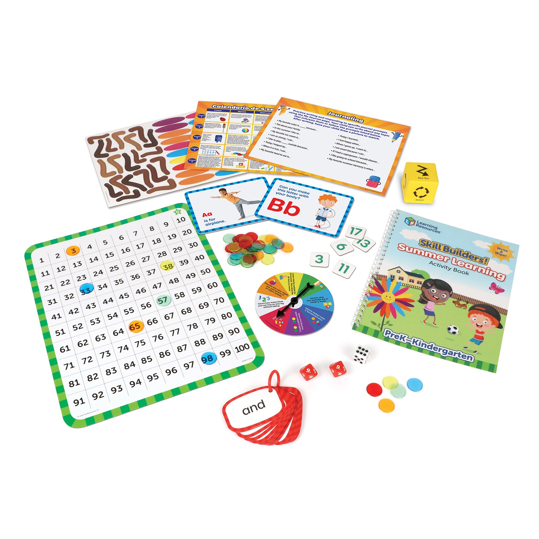 Learning Resources Skill Builders - Summer Activity Set - PreK to K - Image 2