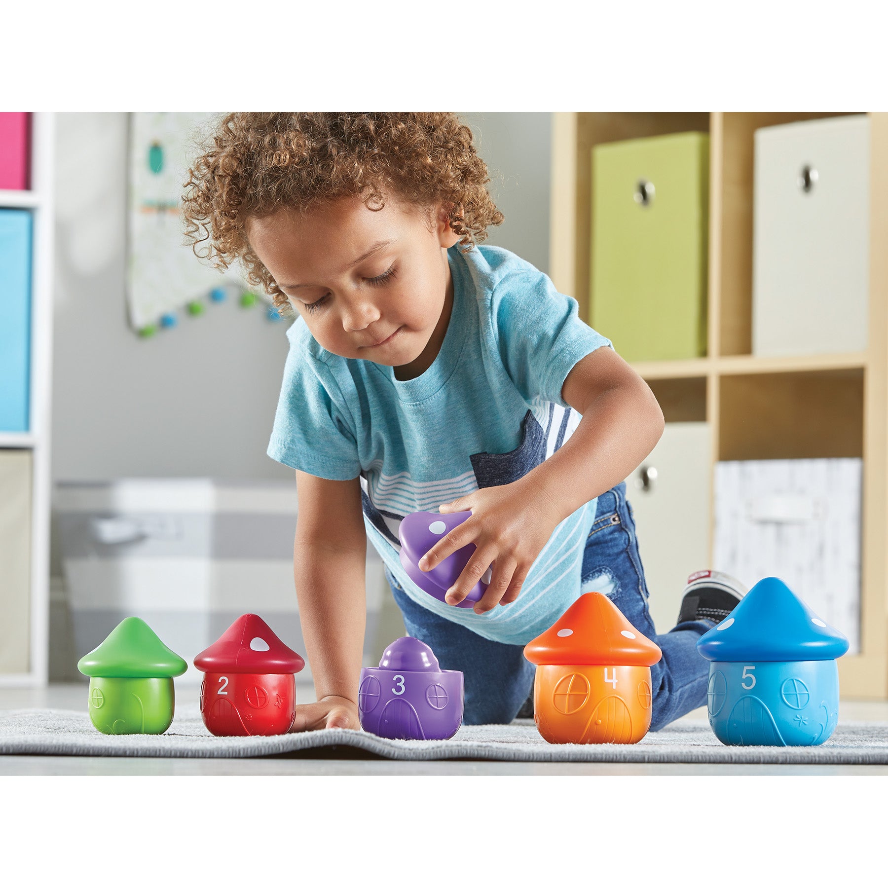 Learning Resources Peekaboo Gnome Homes - Colorful Playset for Toddlers - Image 6