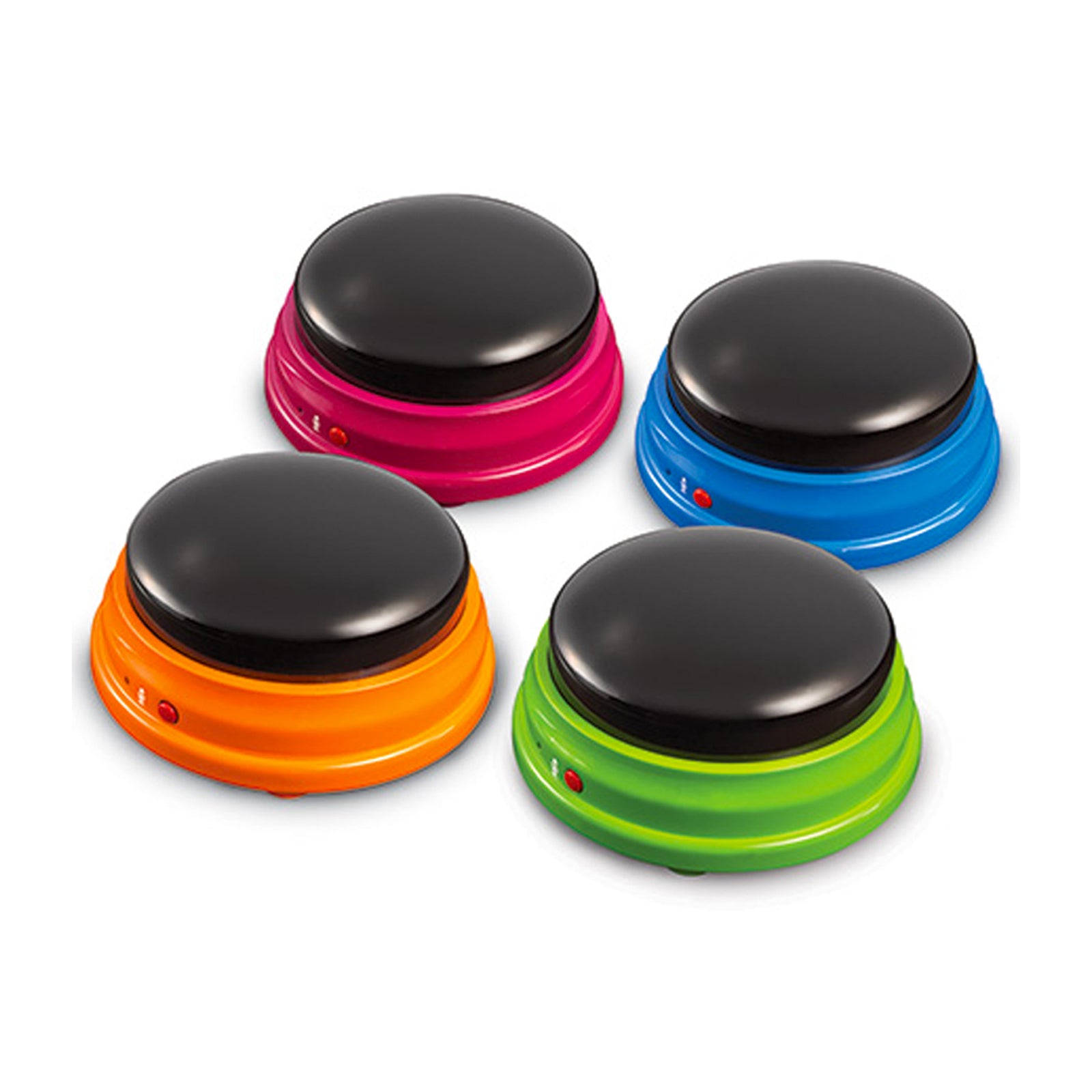 Learning Resources Recordable Answer Buzzers - Interactive Set of 4 - Image 2