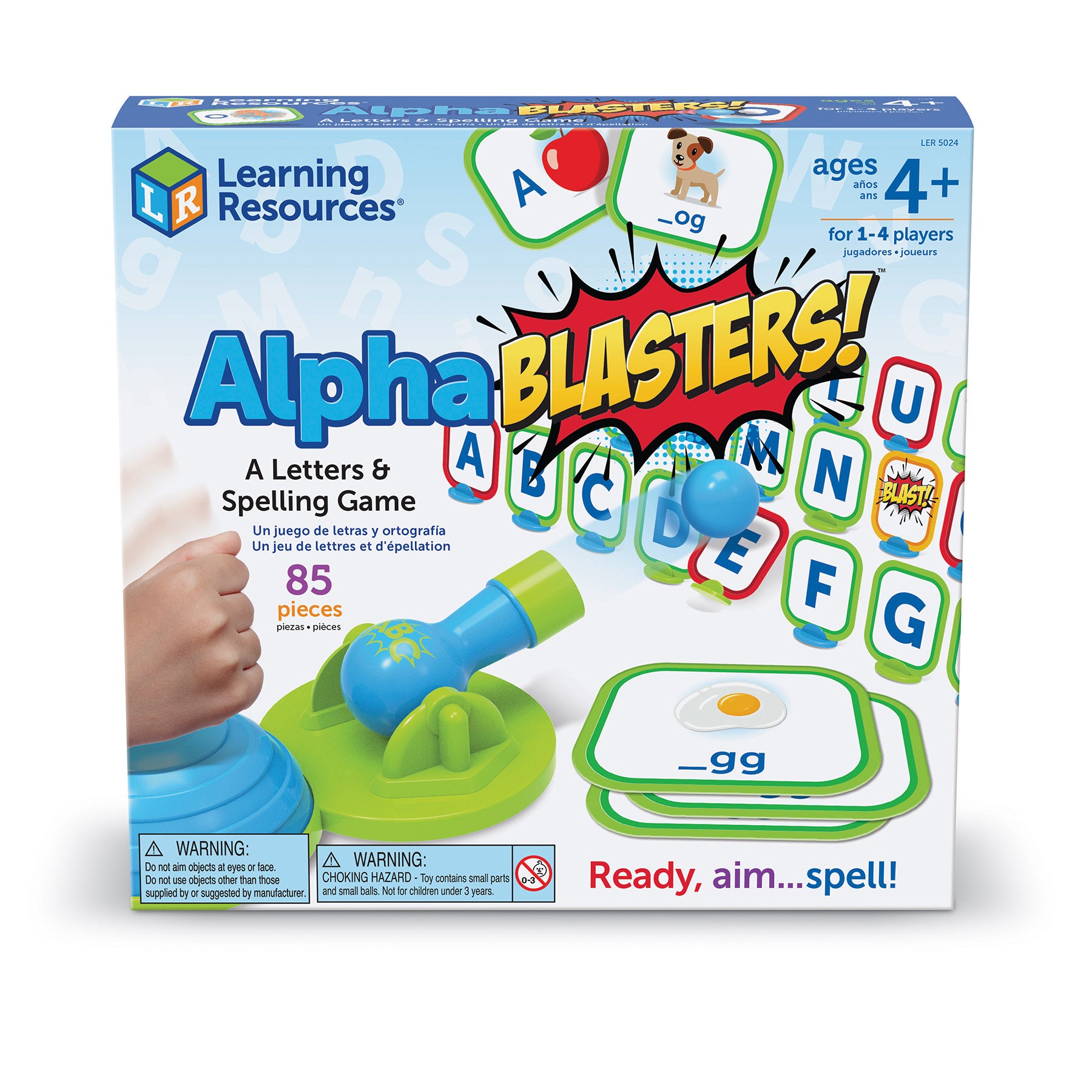 Learning Resources Alphablast! - Spelling & Alphabet Game - Foam Ball Fun - Image 2