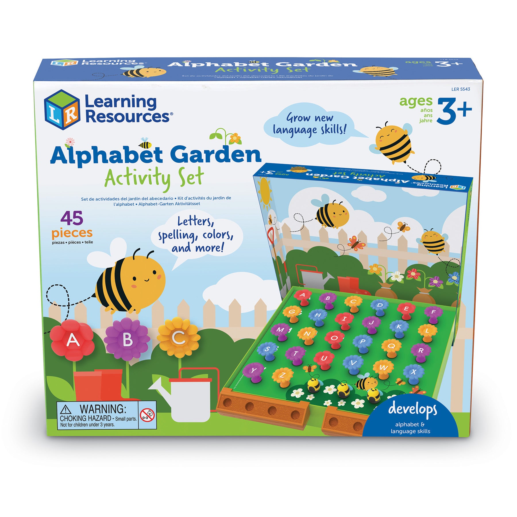 Learning Resources Alphabet Garden - Interactive ABC & Spelling Playset - Image 2