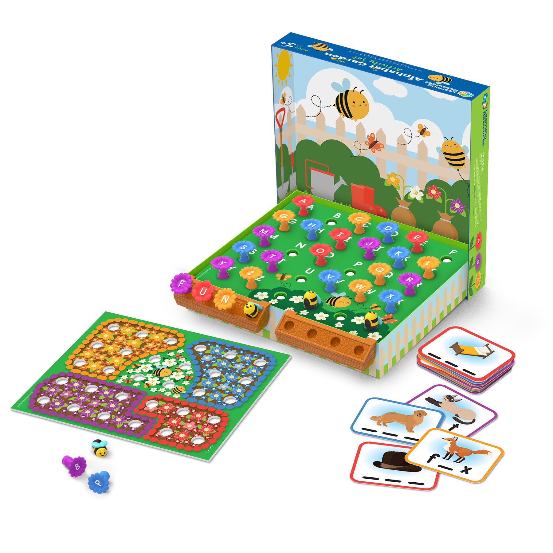 Learning Resources Alphabet Garden - Interactive ABC & Spelling Playset - Image 3