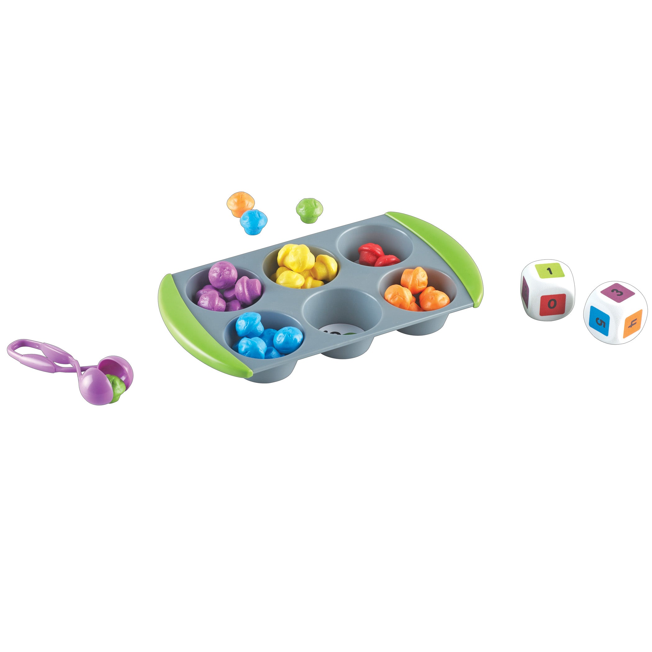 Learning Resources Mini Muffin Match Up - Color and Number Educational Game - Image 3