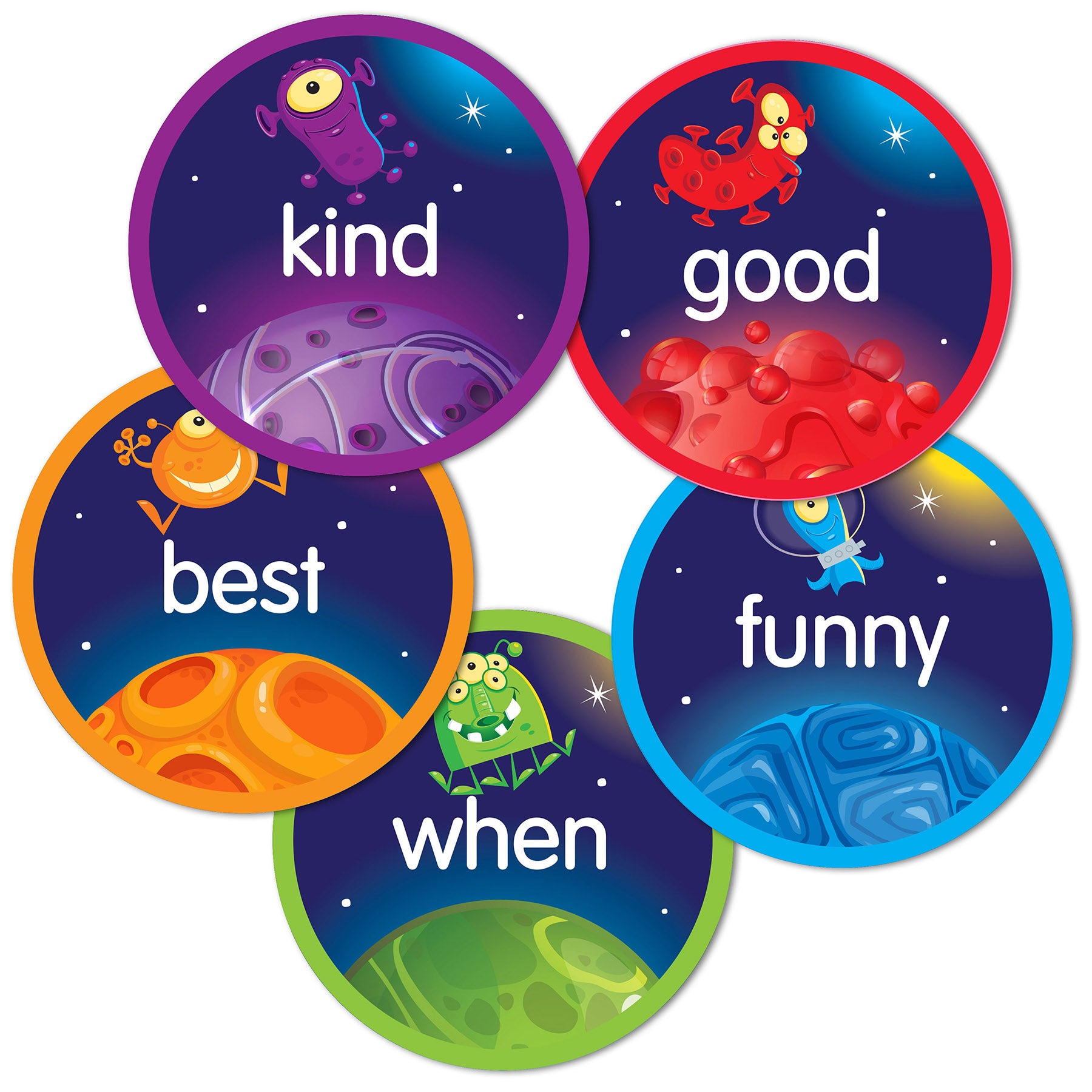 Learning Resources Slam Ships! Sight Words Game - UFO-Themed Educational Toy - Image 5