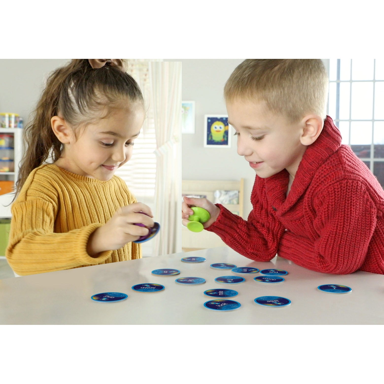 Learning Resources Slam Ships! Sight Words Game - UFO-Themed Educational Toy - Image 7