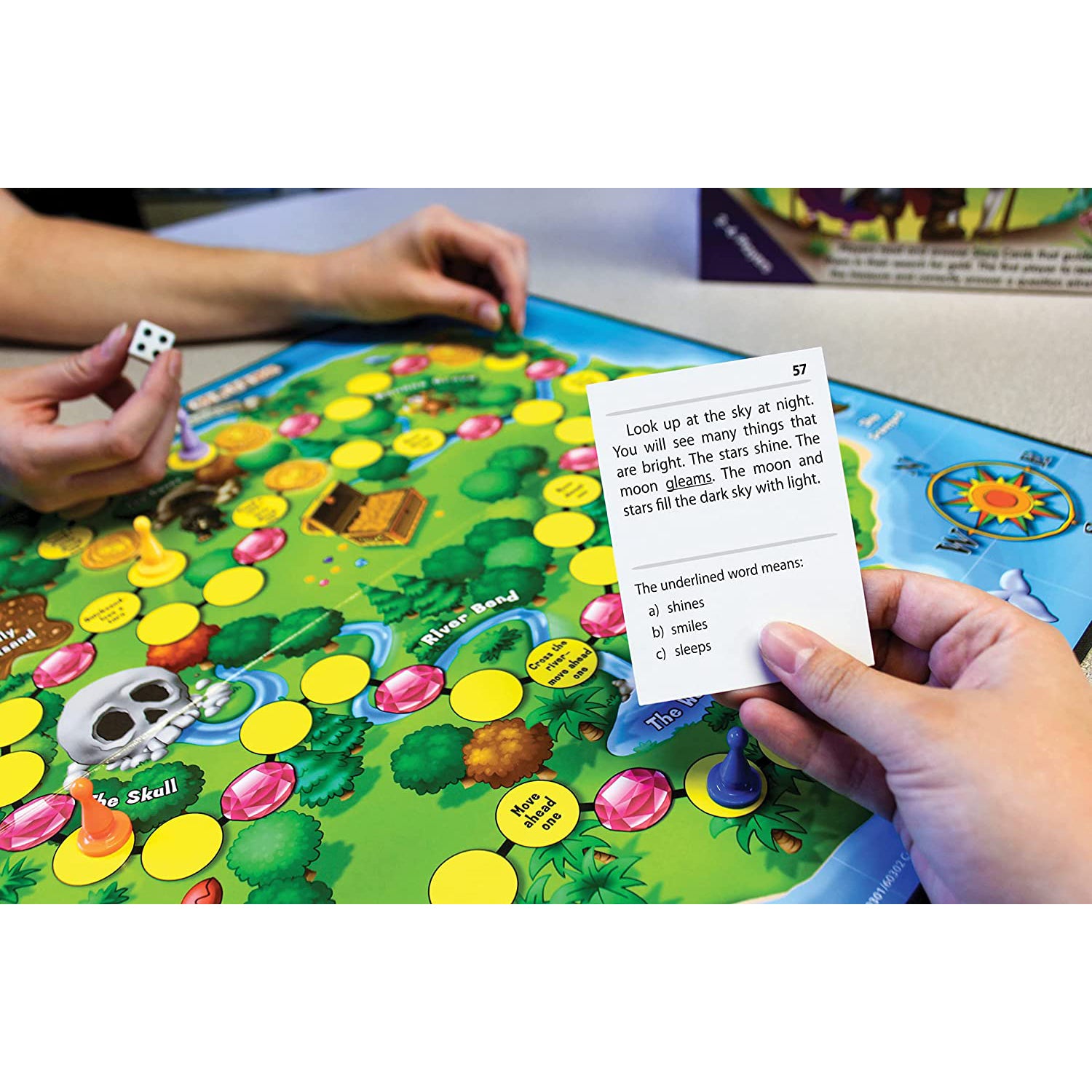 Learning Well Games Context Clues Pirate Treasure Game - Red Level 2.0-3.5 - Image 4