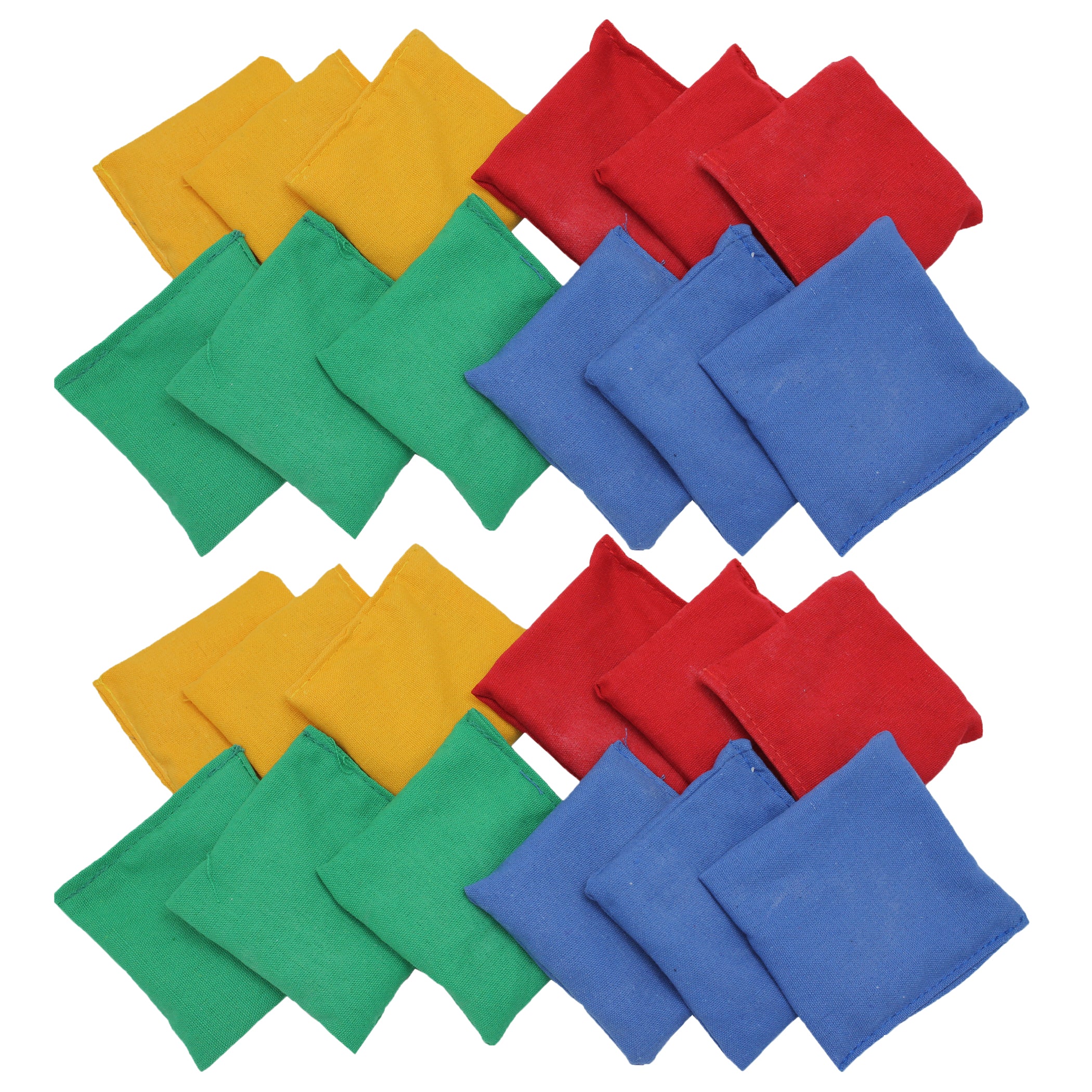 Martin Sports Colorful Bean Bags Set, 3.5" x 3.75"