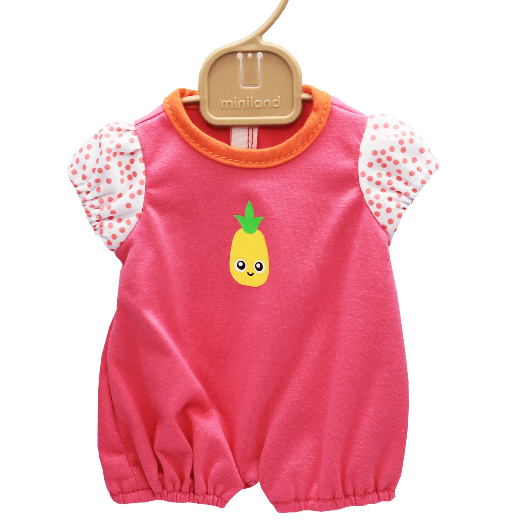 Alternative view of Miniland Warm Pink Pajamas for 15" Dolls