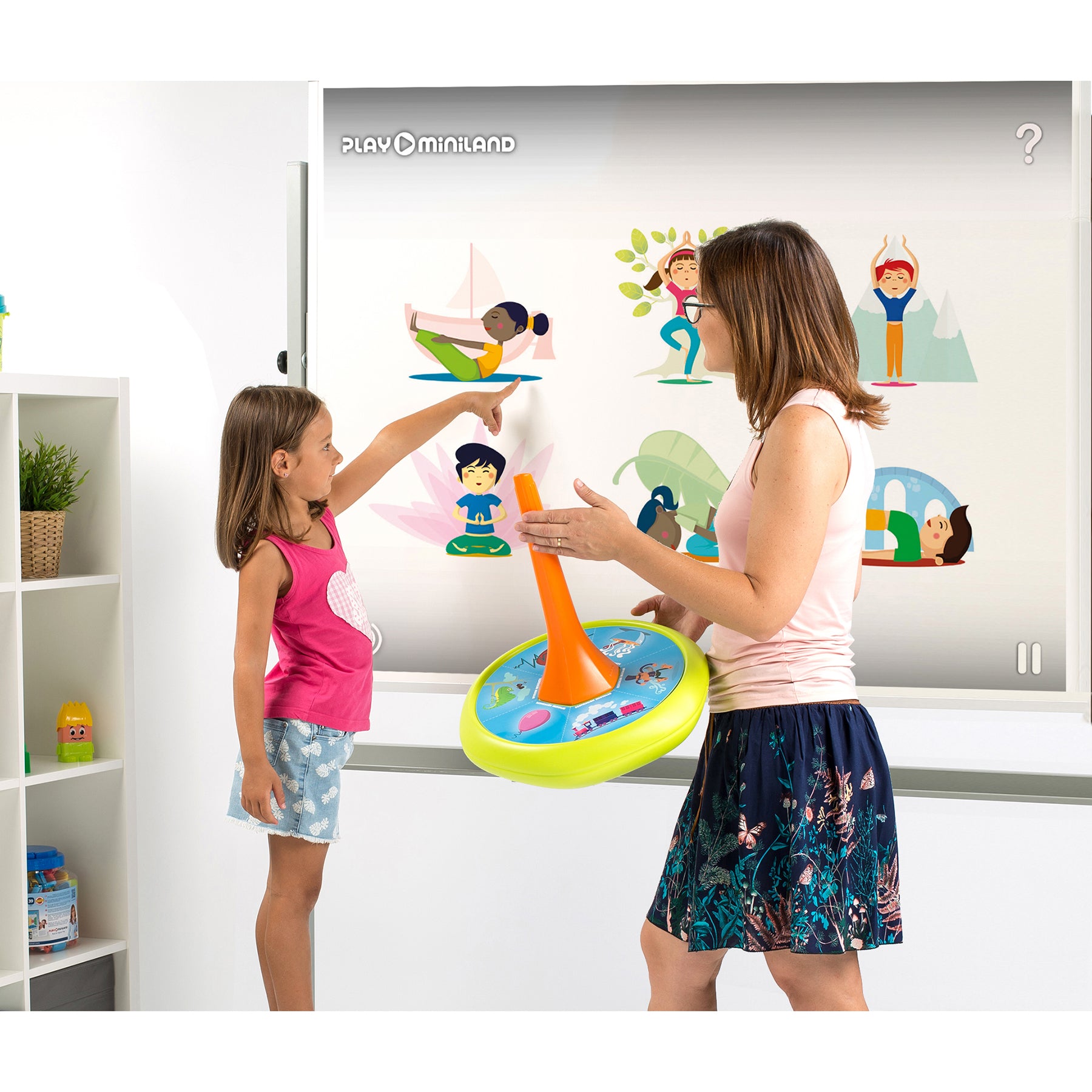 Miniland Mindful Kids - Giant Mindfulness Spinning Top - Multitheme - Image 4