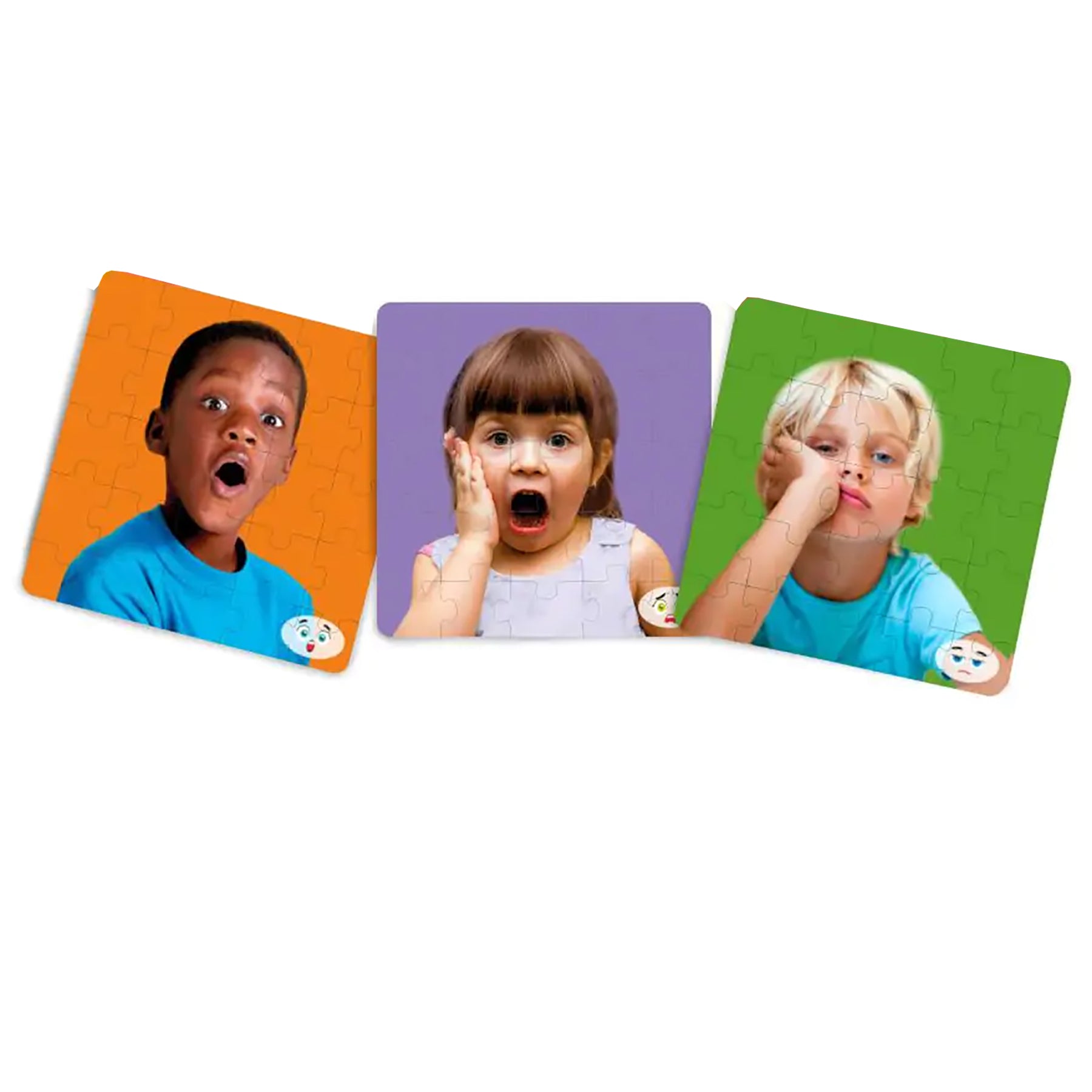 Miniland Emotions 6 Pack Jigsaw Puzzles - 25 pc - Image 3
