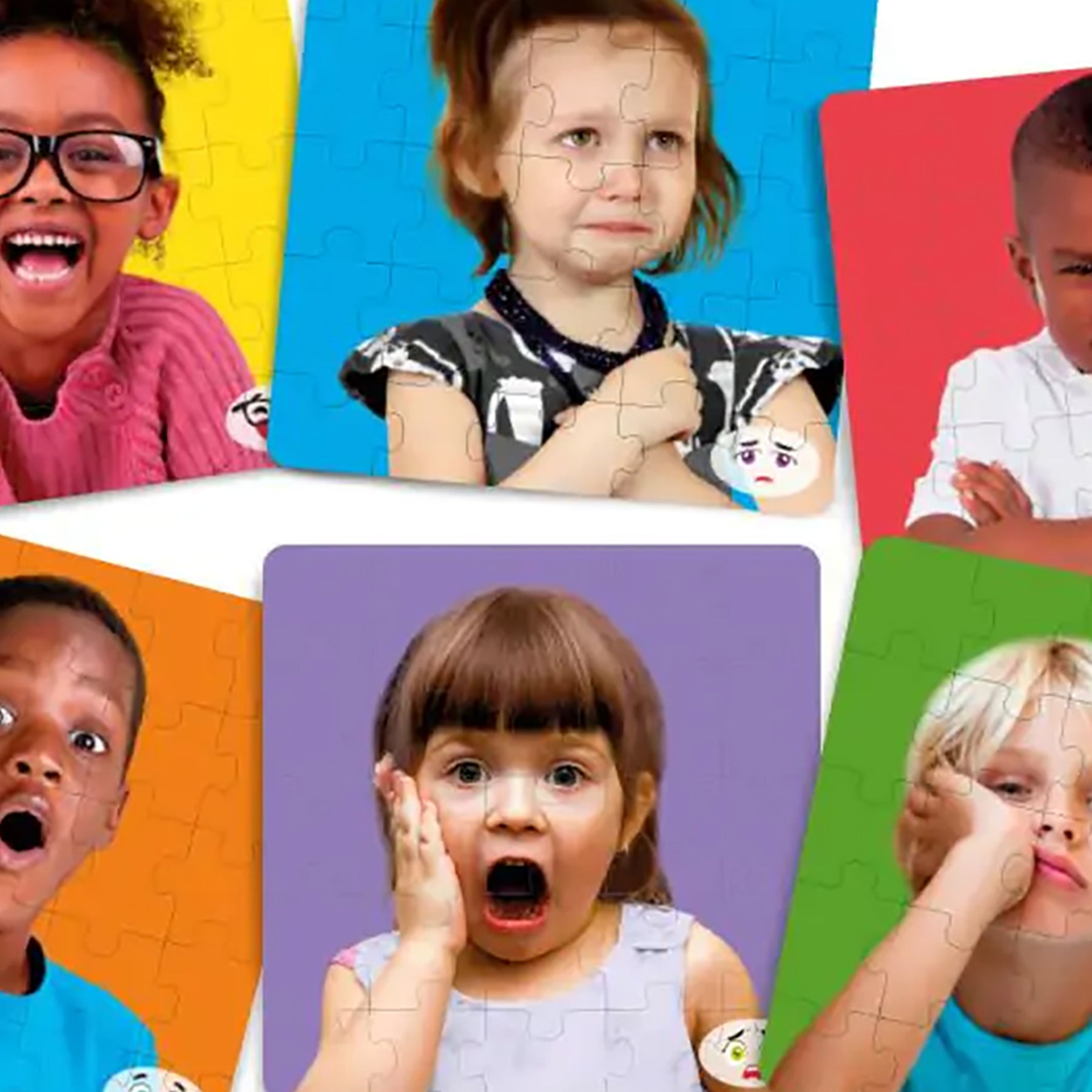 Miniland Emotions 6 Pack Jigsaw Puzzles - 25 pc - Image 4