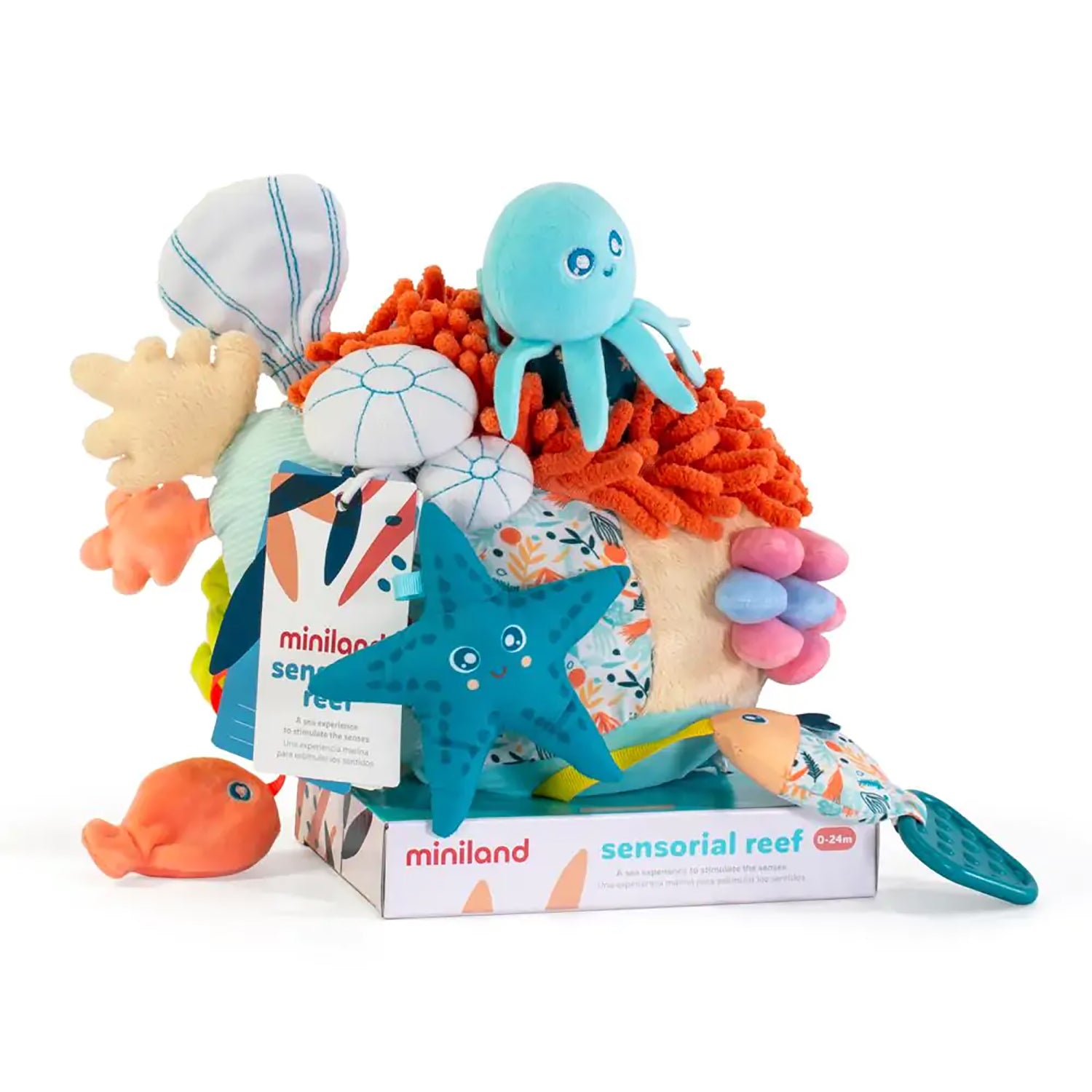 Alternative view of Miniland Sensorial Reef – Baby's Interactive Sensory Center