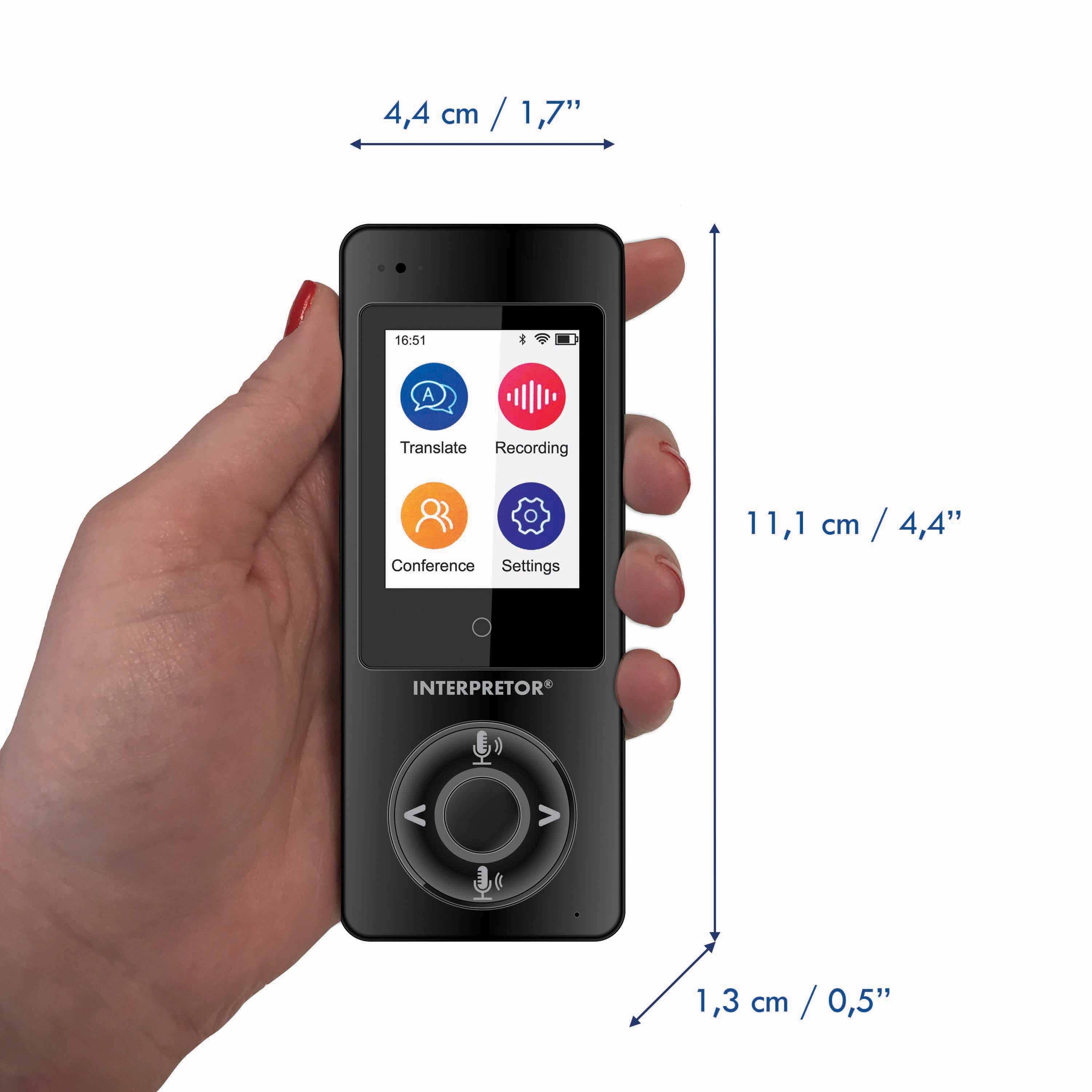 Alternative view of Lexibook Interpretor Translator - Multilingual Speech-to-Text Device