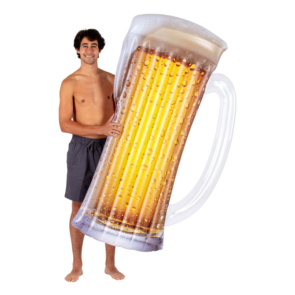 PoolCandy Oversized Beer Mug Inflatable Pool Float - 72.5 inch - Image 3