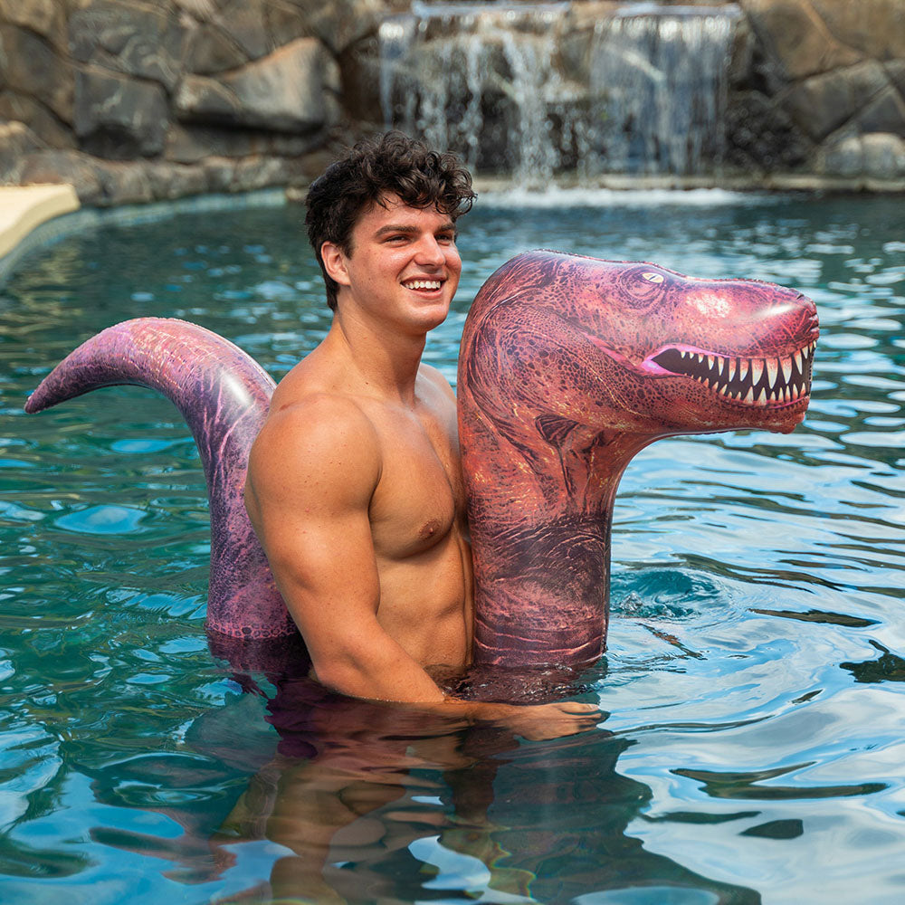PoolCandy Large T-Rex Ride-On Pool Noodle - Dinosaur T-Rex - Image 4