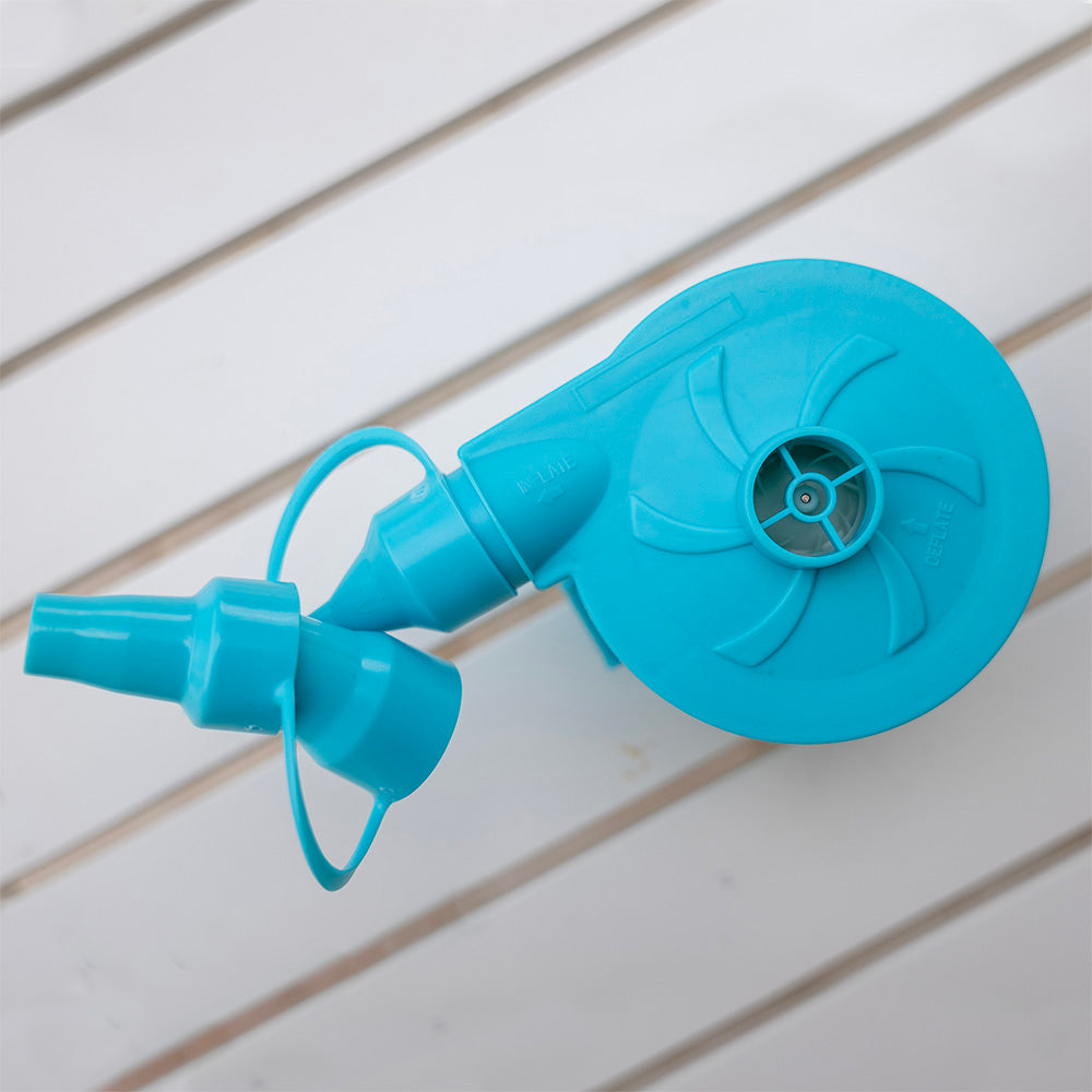 Inflate-Mate Portable Battery Air Pump - Vibrant Blue - Image 4