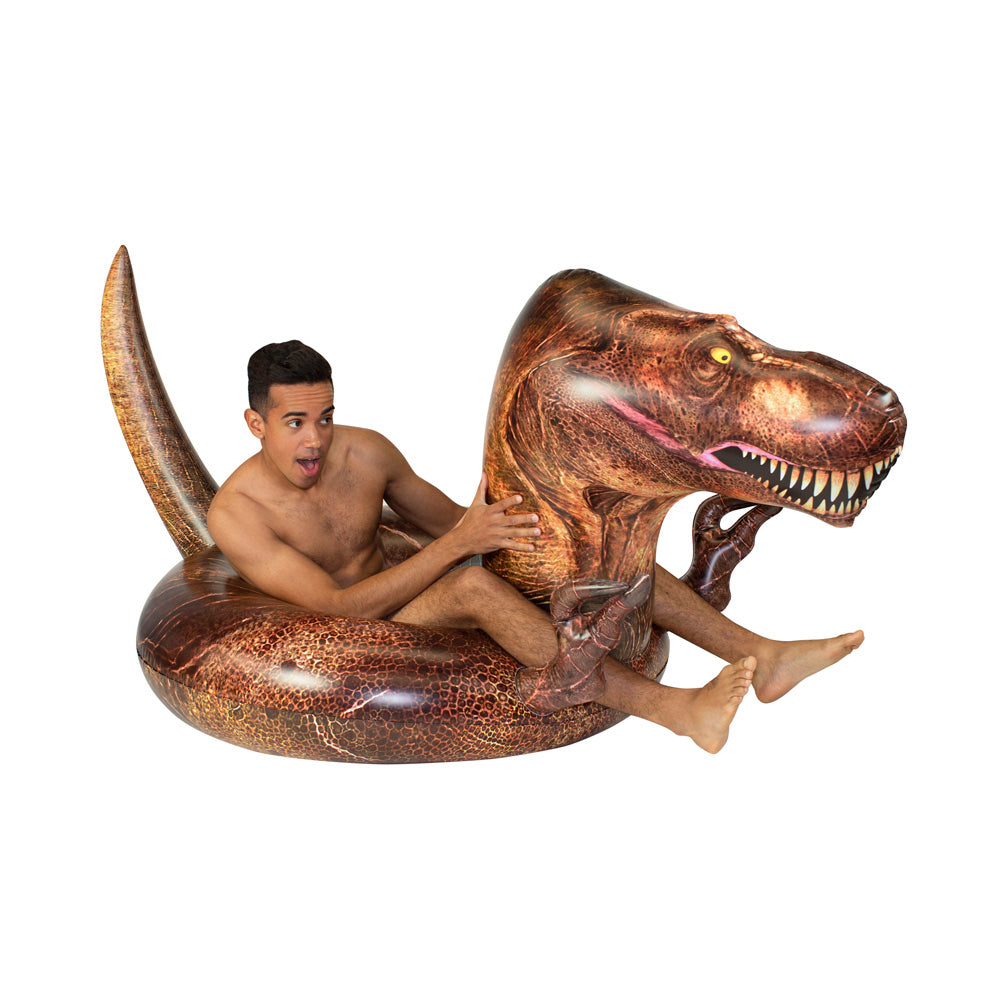 Alternative view of PoolCandy T-Rex Dinosaur 48-Inch Jumbo Pool Tube