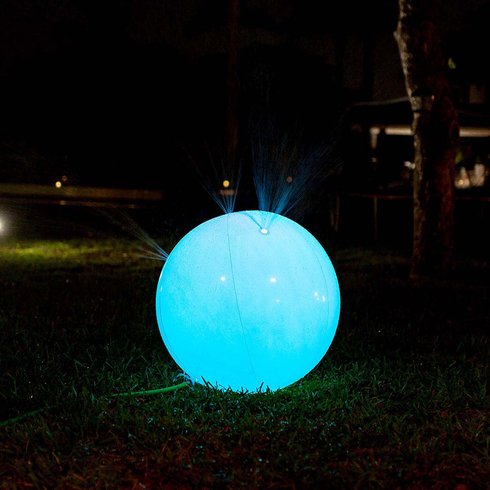 PoolCandy Illuminated LED Sprinkler Ball - Multicolor Light Show - Image 2