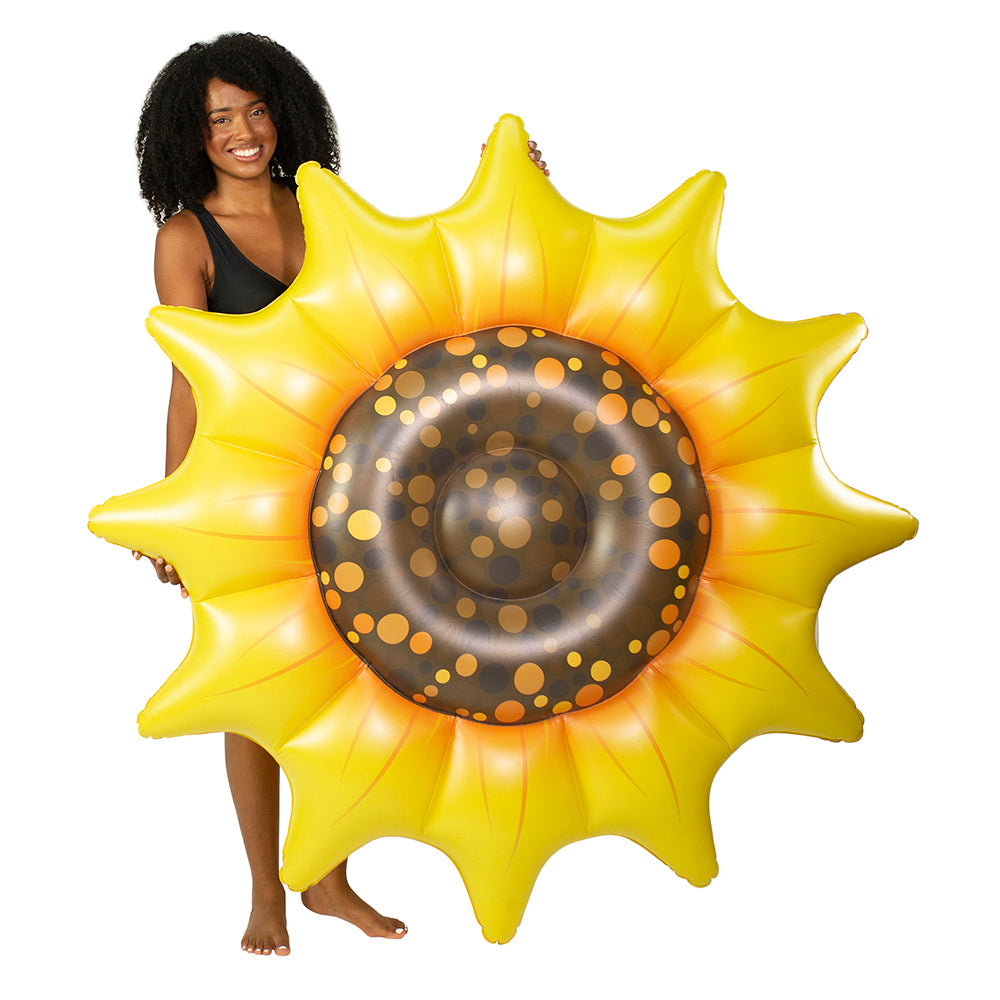 Alternative view of PoolCandy Sunflower Jumbo 60" Inflatable Pool Island