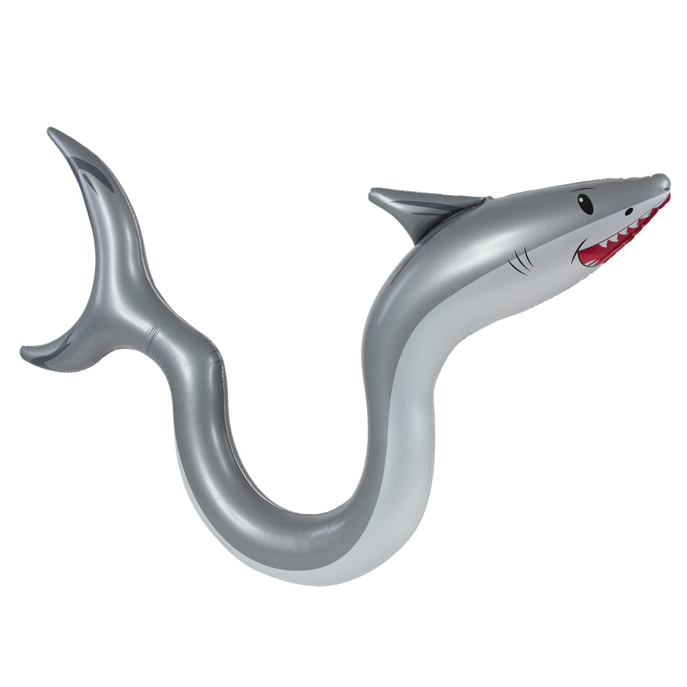 Alternative view of PoolCandy Shark Ride-On Noodle - Heavyweight PVC Pool Float
