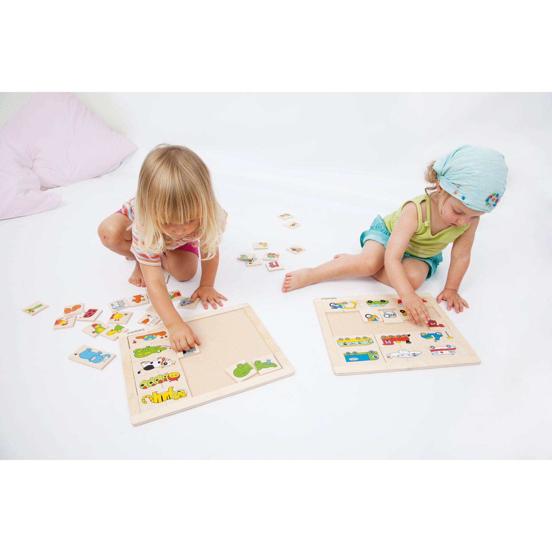 Beleduc Match & Mix Transport Wooden Puzzle - 30 pc - Image 4