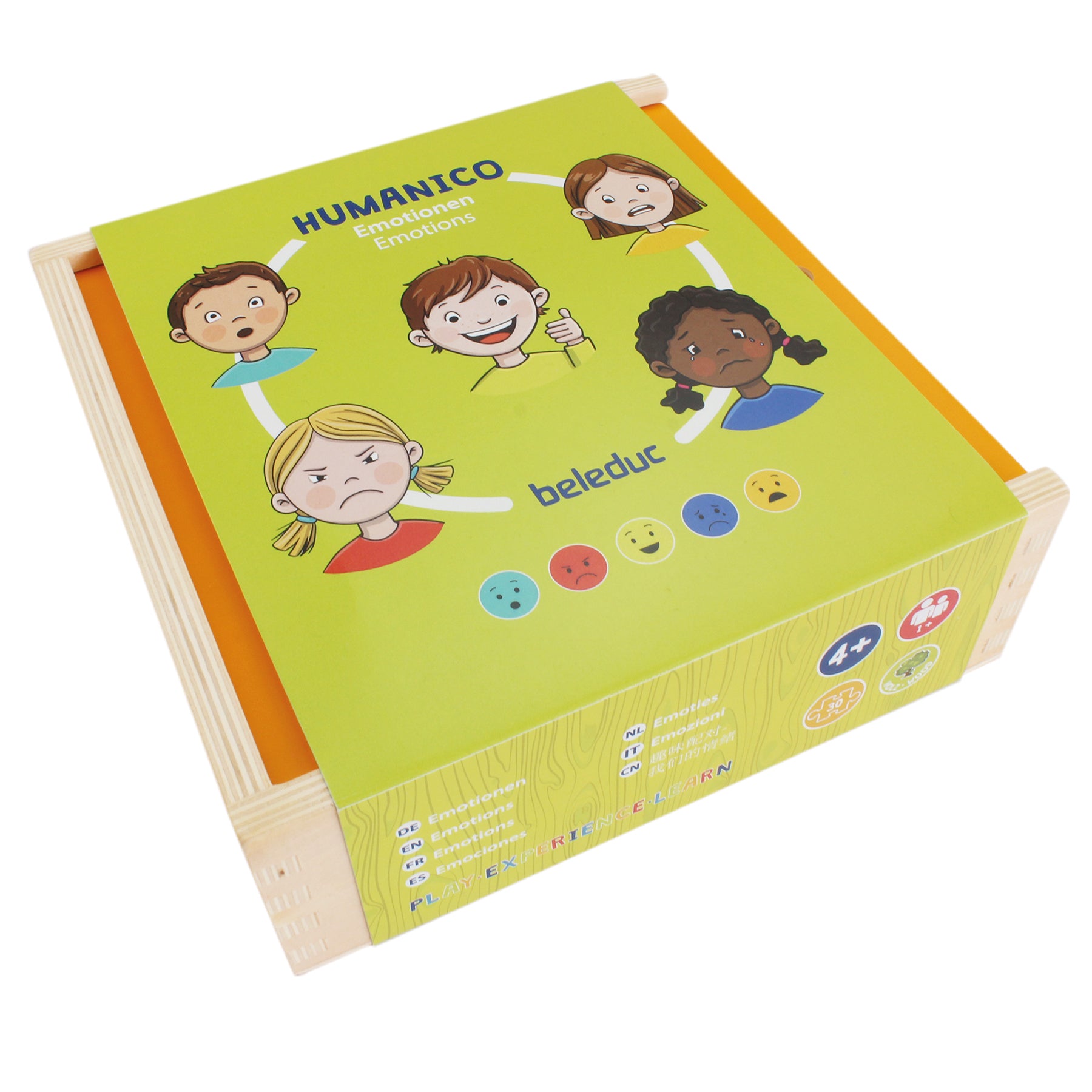 Beleduc Humanico Emotions Puzzles - Social-Emotional Learning Game - Image 2