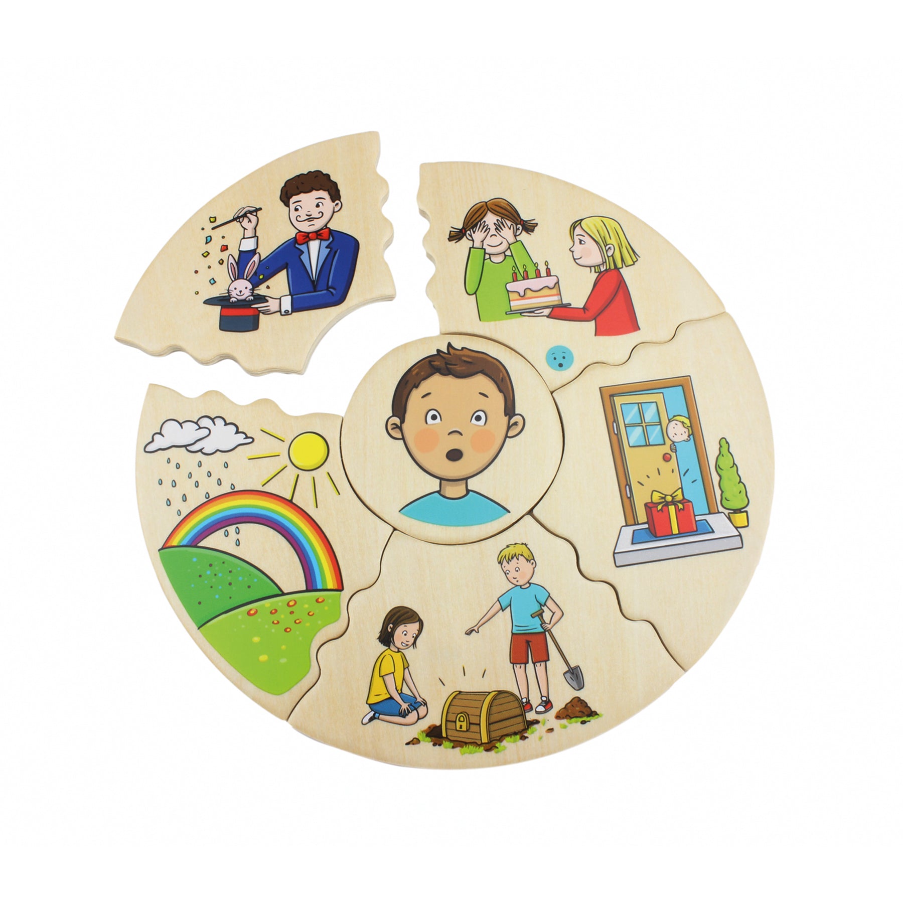 Beleduc Humanico Emotions Puzzles - Social-Emotional Learning Game - Image 6