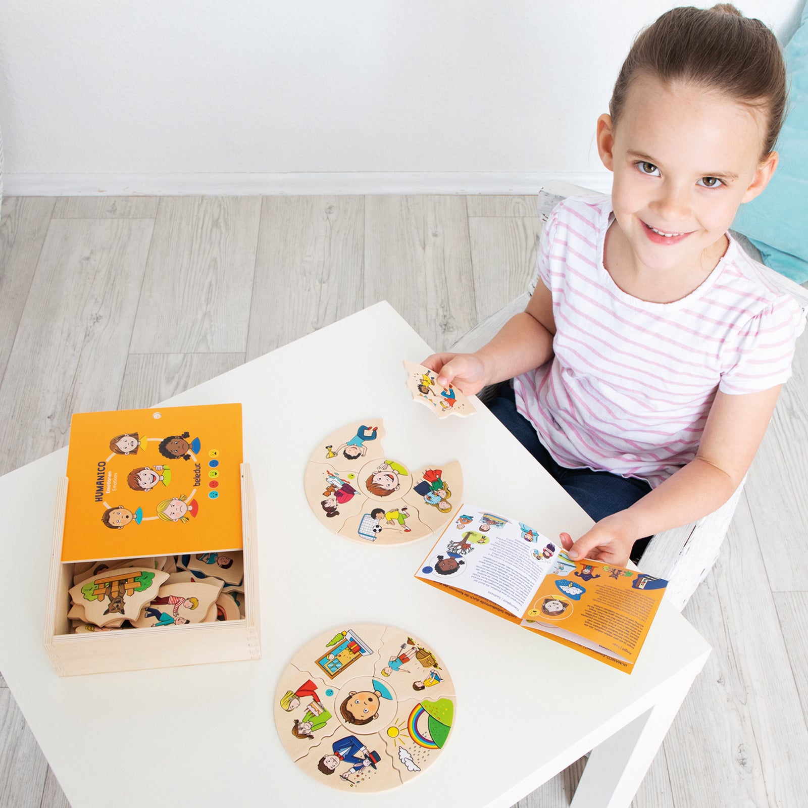 Beleduc Humanico Emotions Puzzles - Social-Emotional Learning Game - Image 9