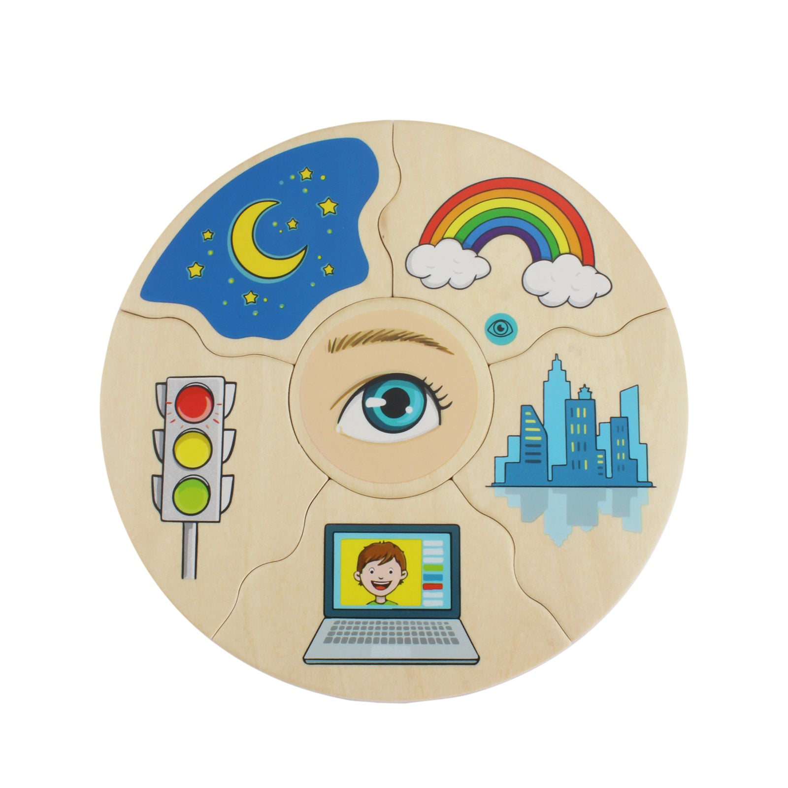 Beleduc Humanico 5 Senses Puzzle - Sensory Exploration Game - Image 5