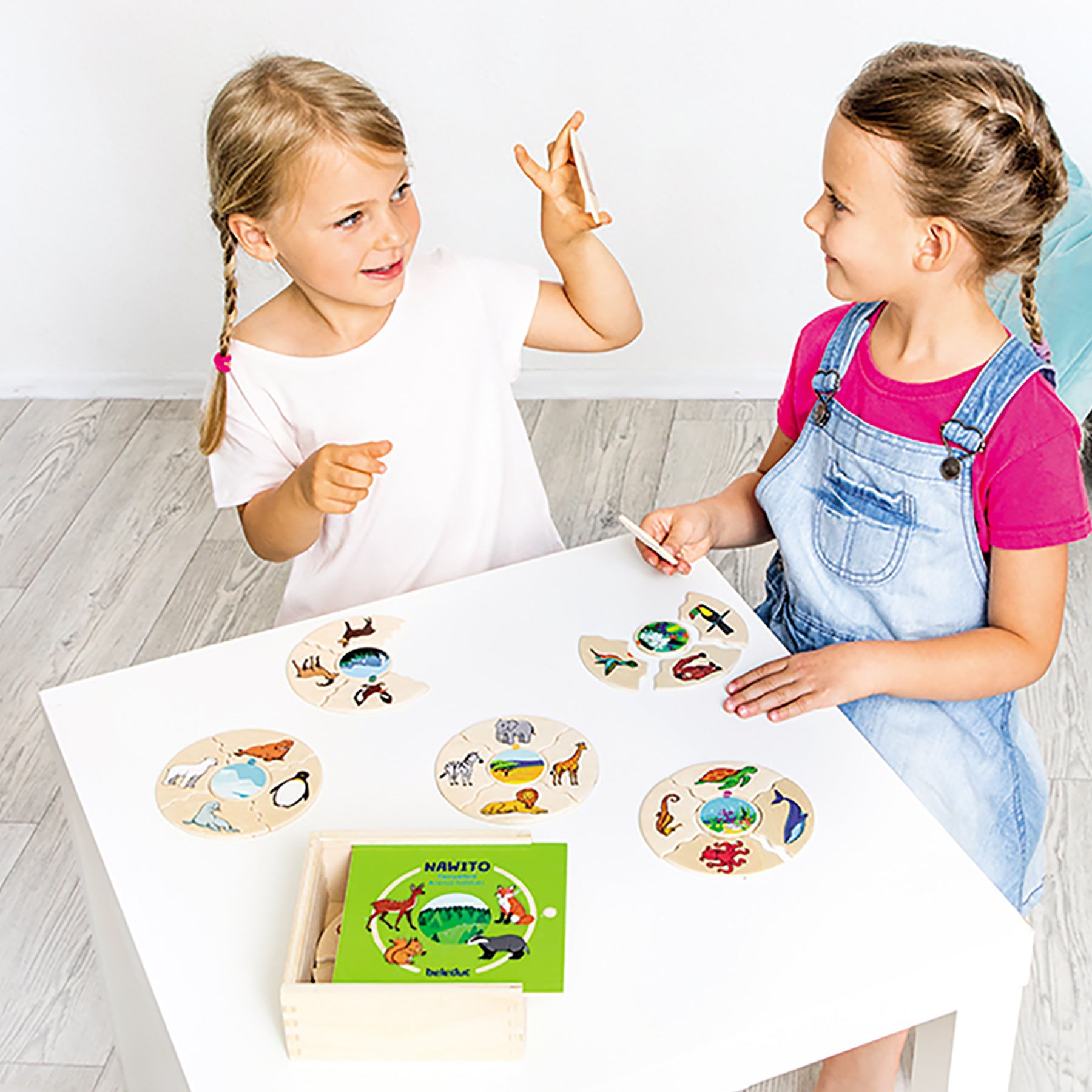Beleduc Nawito Animal Habitats Educational Puzzle Set - Image 5