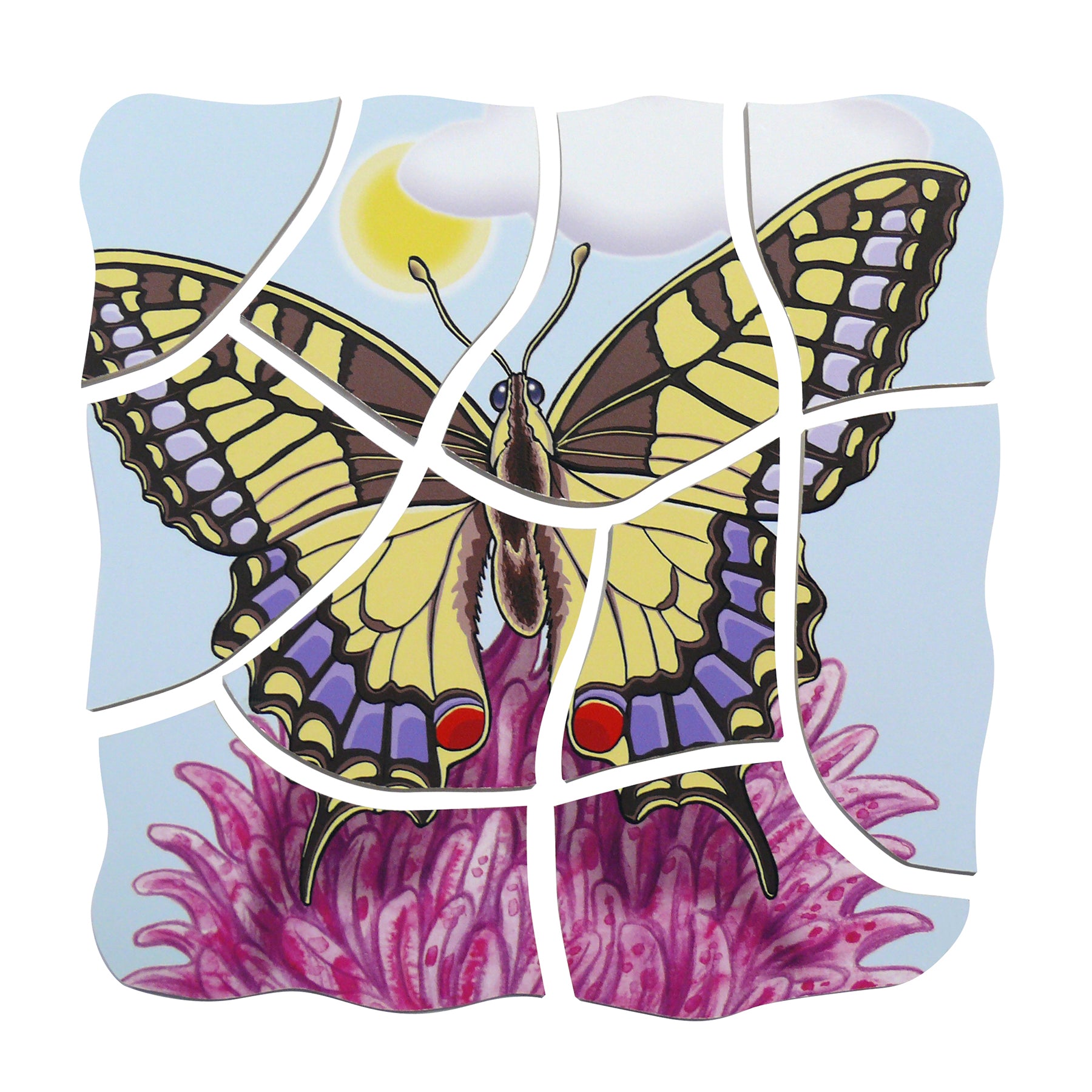 Beleduc Layer Puzzle - Transformative Butterfly Lifecycle - Image 2