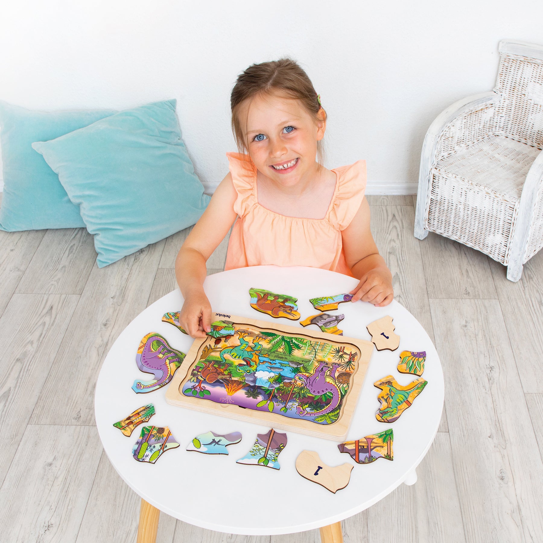 Beleduc Dino Layer Puzzle - Journey to Prehistoric Playtimes - Image 6