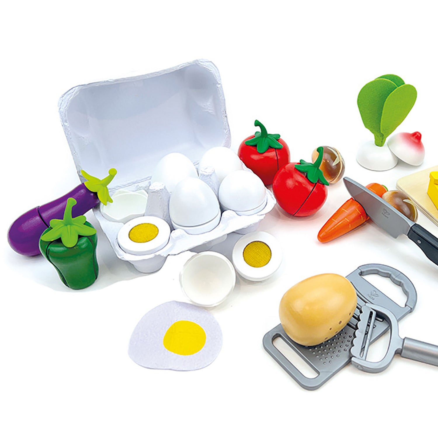 Alternative view of Beleduc XL Cooking Essentials Play Set with Vegetables