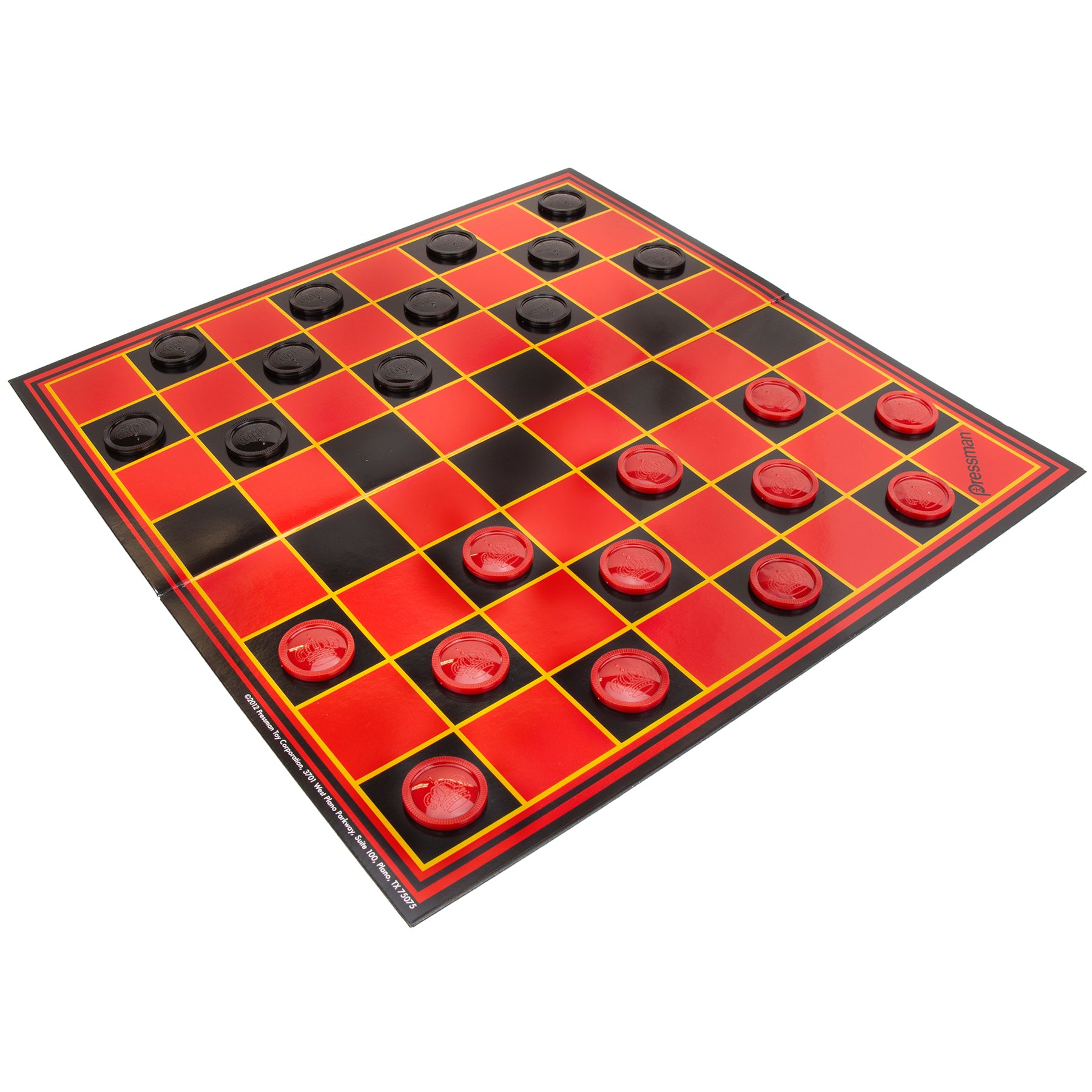 Pressman Triple-Play Classic Board Games Set, Chess/Checkers/Backgam Net, Pack of 2 - Image 4