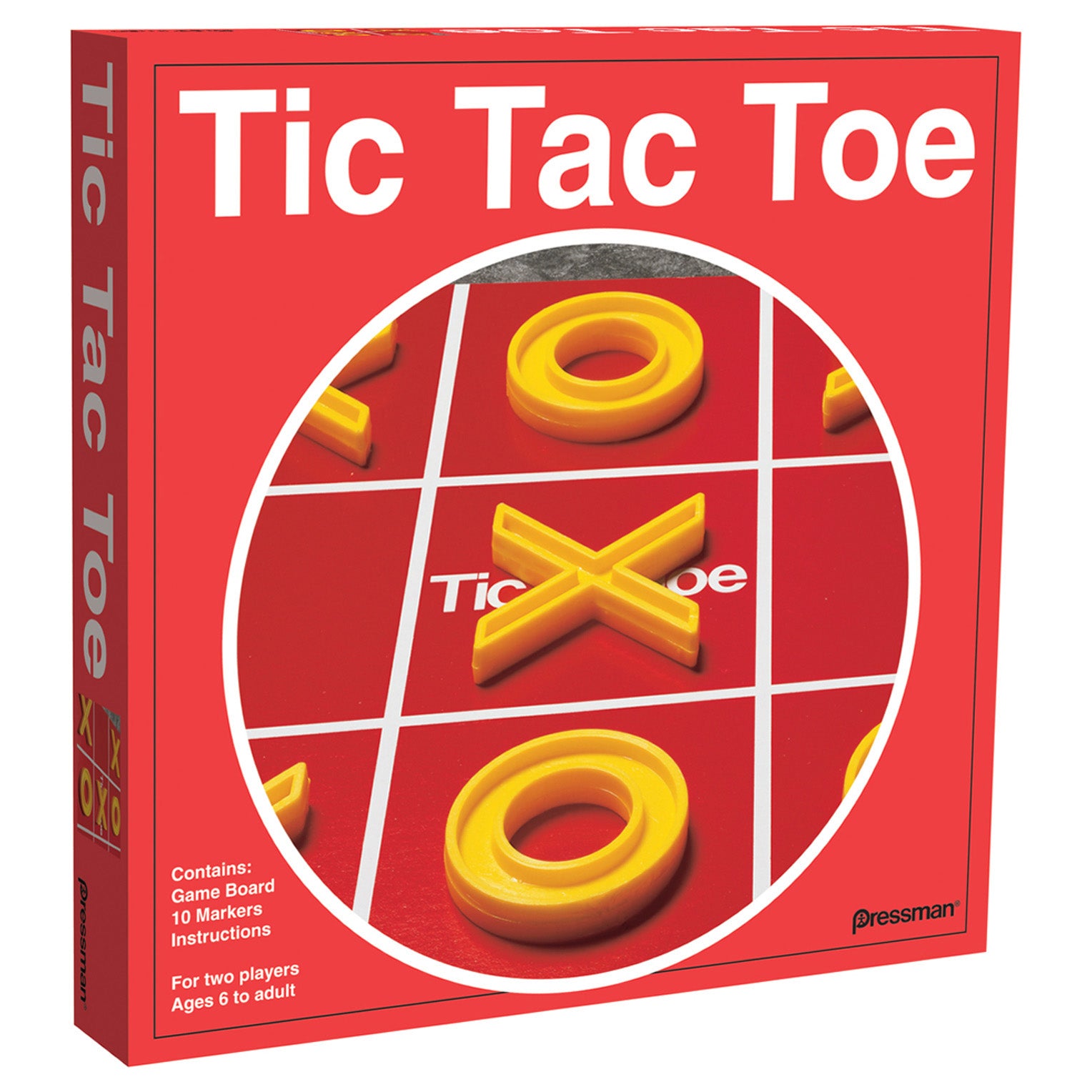 Pressman Tic Tac Toe Classic Board Game, 6-Pack - Image 2