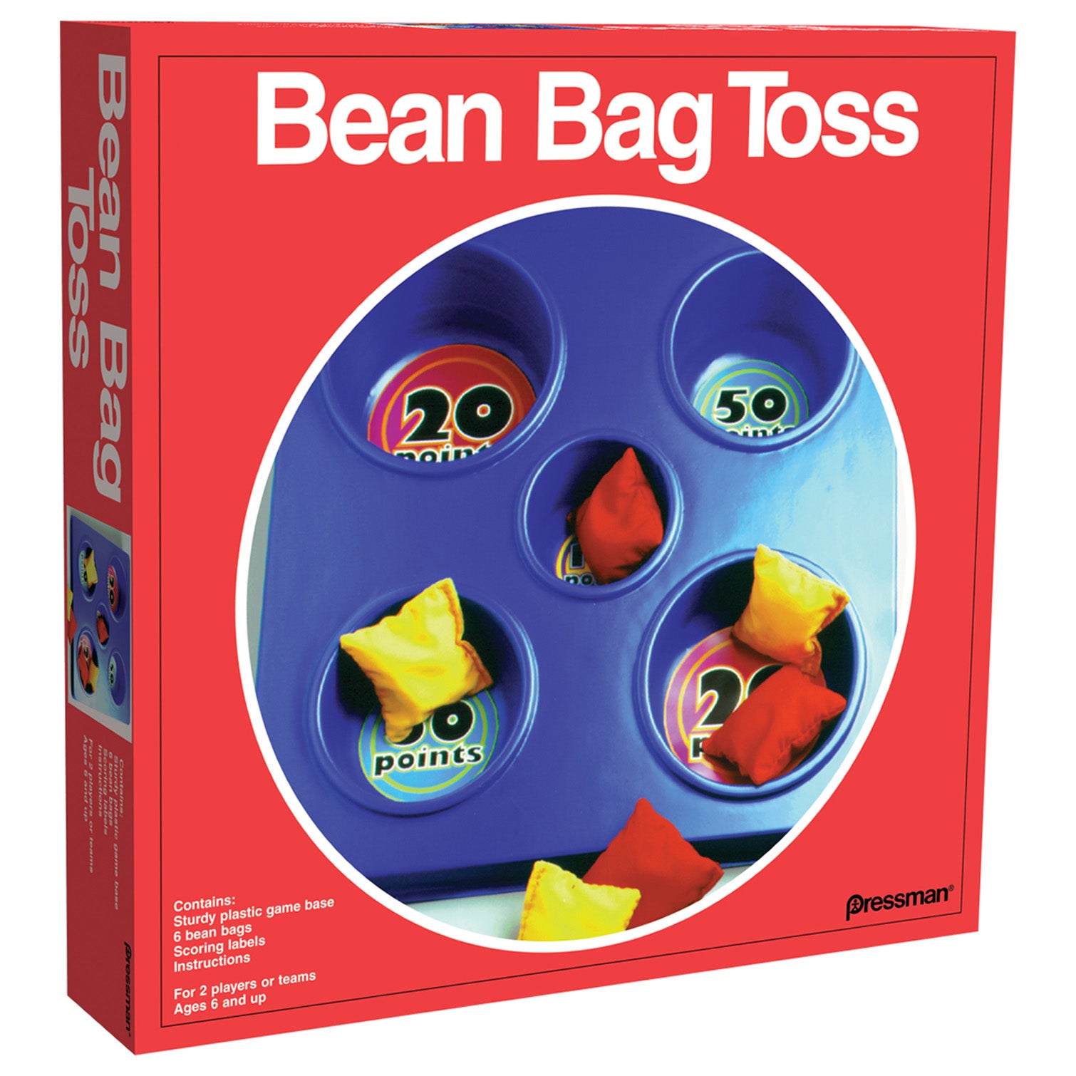 Pressman Dual Pack Bean Bag Toss Game - Multicolor Outdoor Fun - Image 2