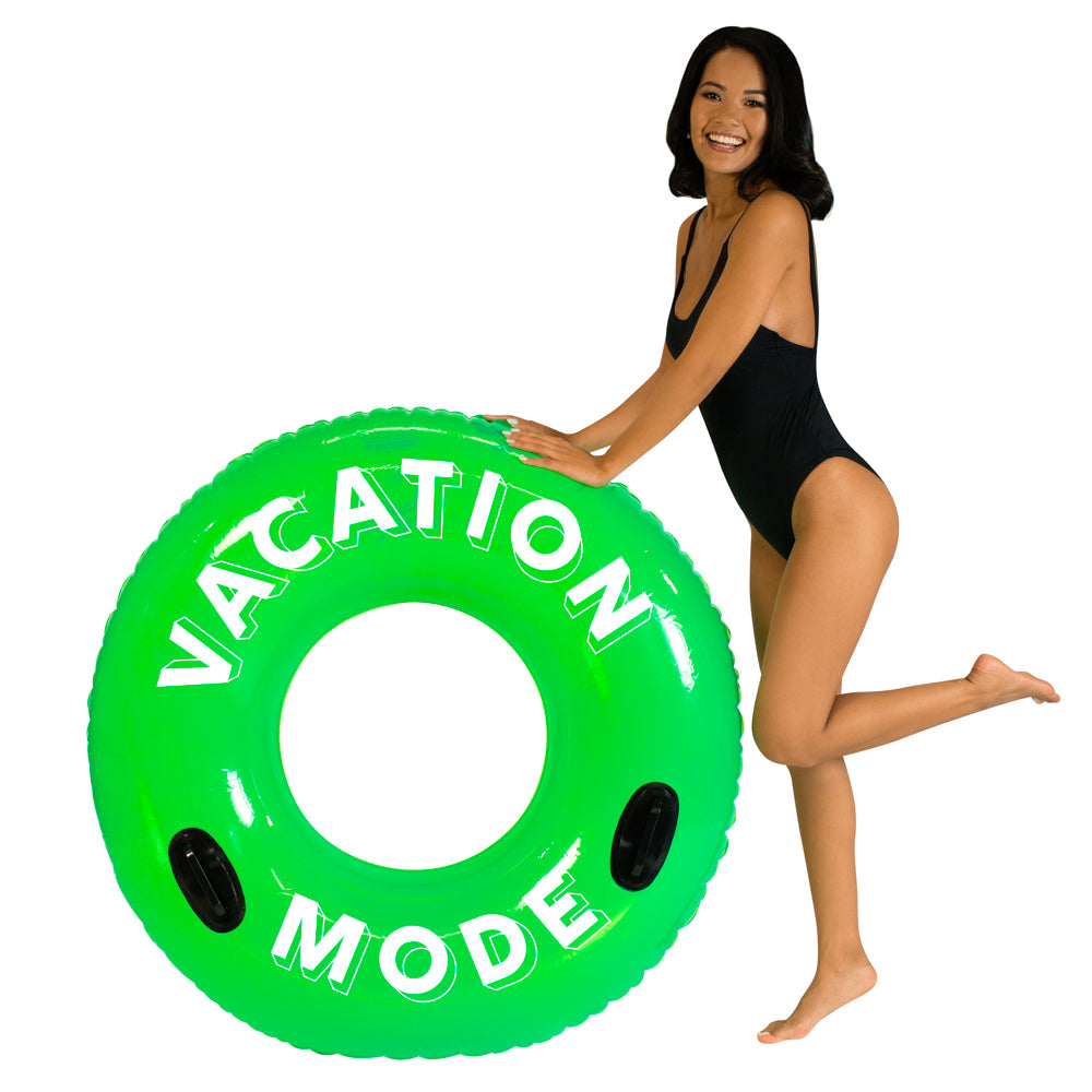 Alternative view of PoolCandy Sour Apple 'Vacation Mode' 48" Pool Tube