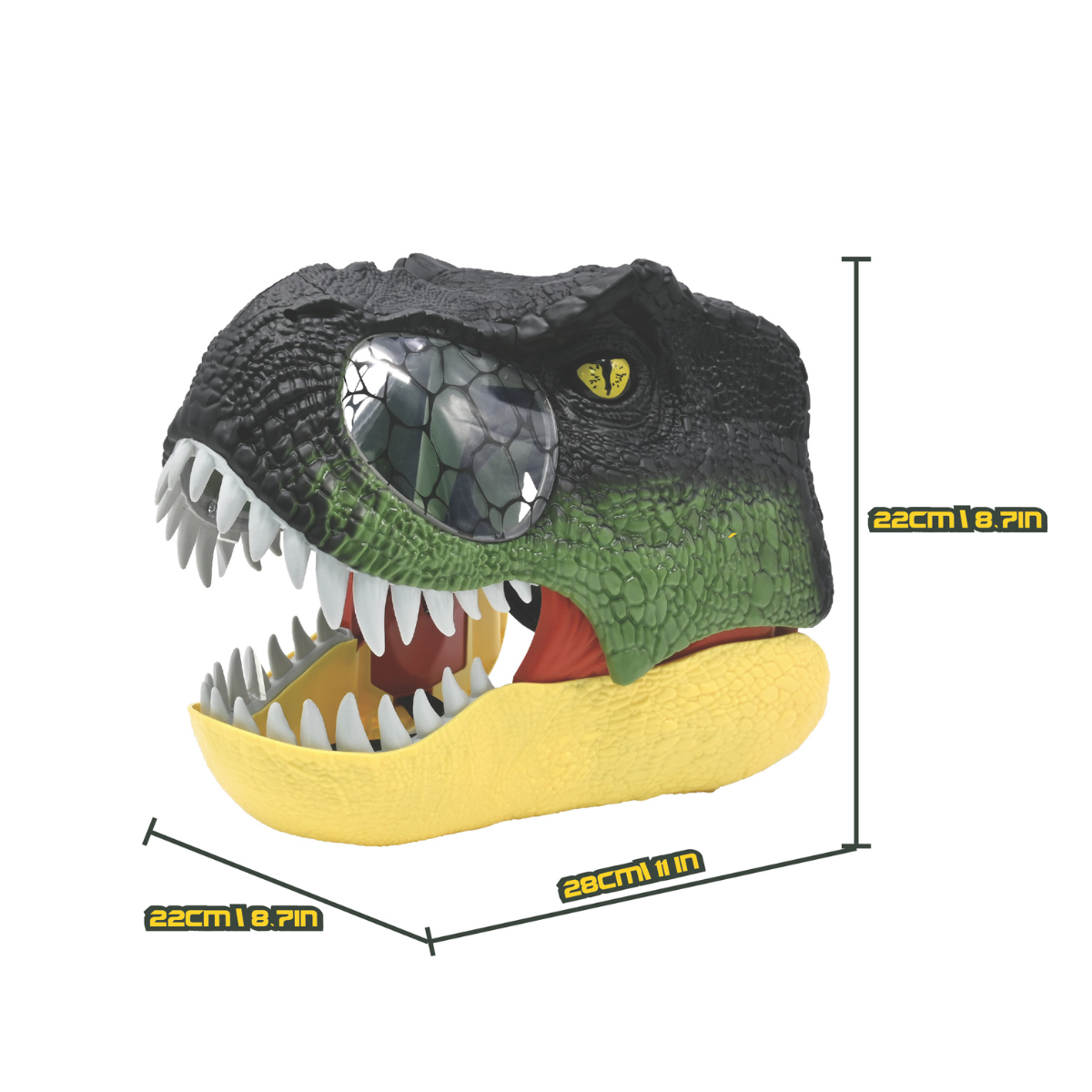 LEXIBOOK Realistic Dinosaur mask with sound and light effects - Image 5