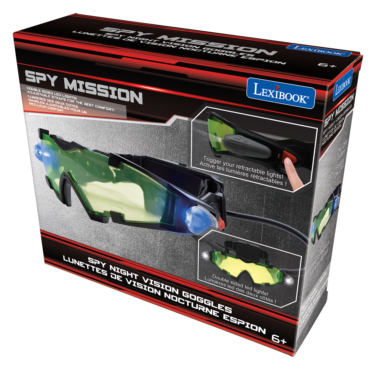 LEXIBOOK Spy Mission Night Vision Goggles with lights - Image 5