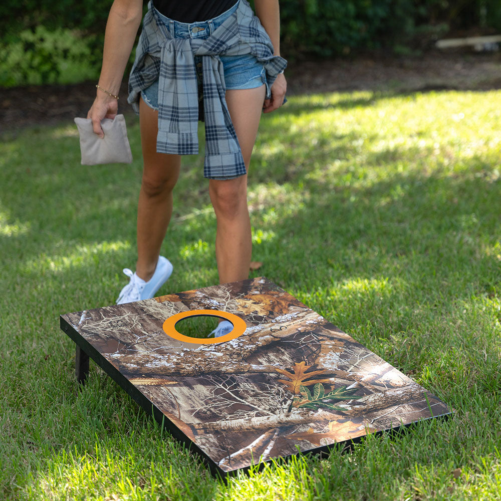 Alternative view of Realtree Edge Wooden Cornhole Set by YardCandy