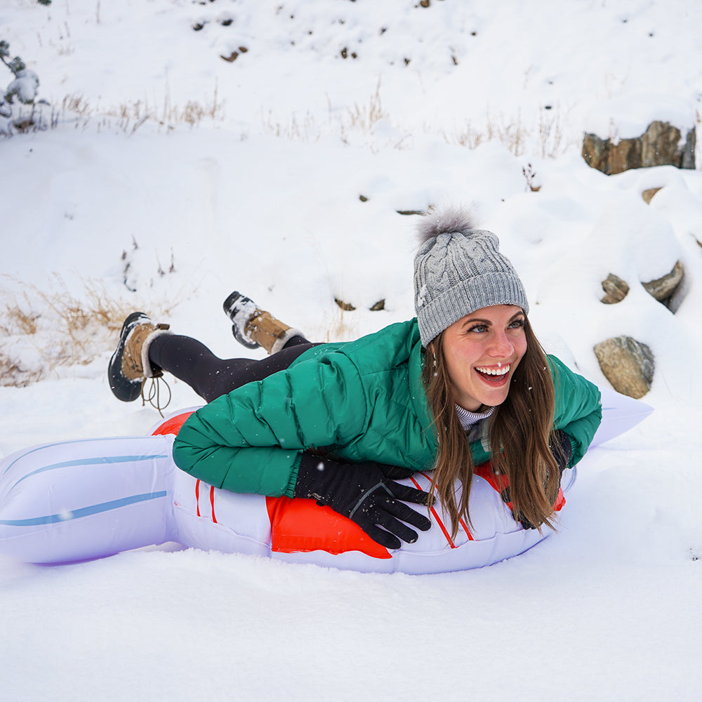SnowCandy Inflatable Peppermint Delight Snow Tube - Image 3