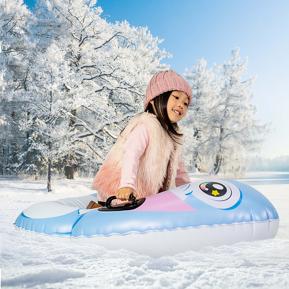 Alternative view of SnowCandy Snow Bunny Inflatable Snow Sled for Kids