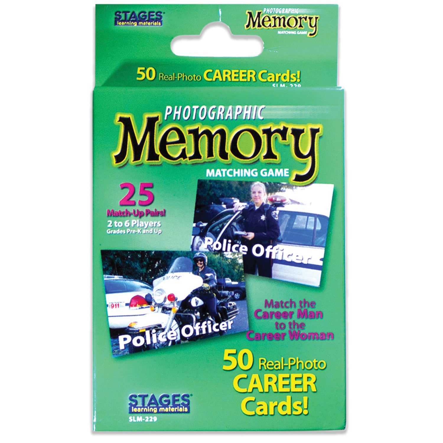 Alternative view of Stages Learning Memory Match - Careers Photographic Game - Triple Pack