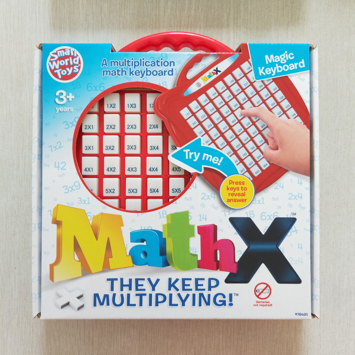 Alternative view of Small World Toys They Keep Multiplying Math Keyboard Game - Education Essential