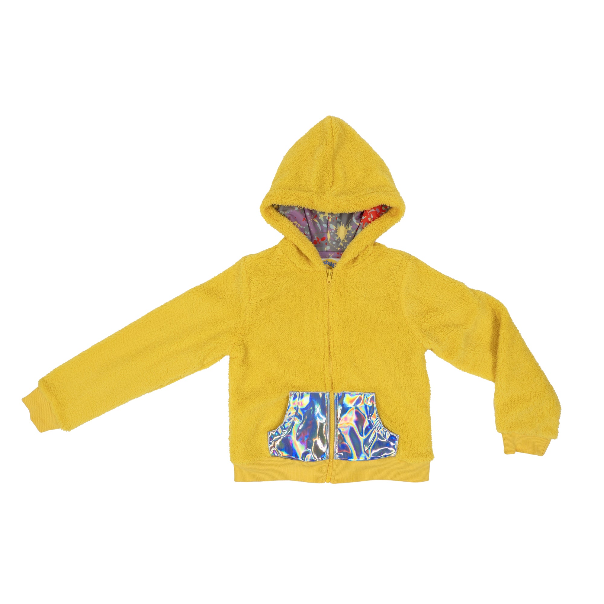 TELETUBBIES PREMIUM LAA-LAA ZIP-UP CHILD HOODIE - SIZE 5/6 - Image 4