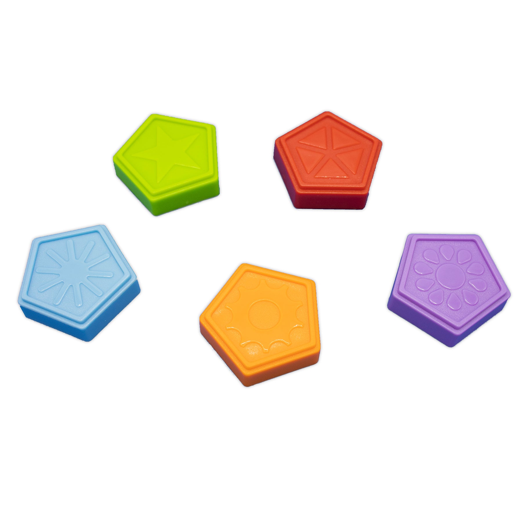 Alternative view of University Games Stakz Strategic Tile-Stacking Game