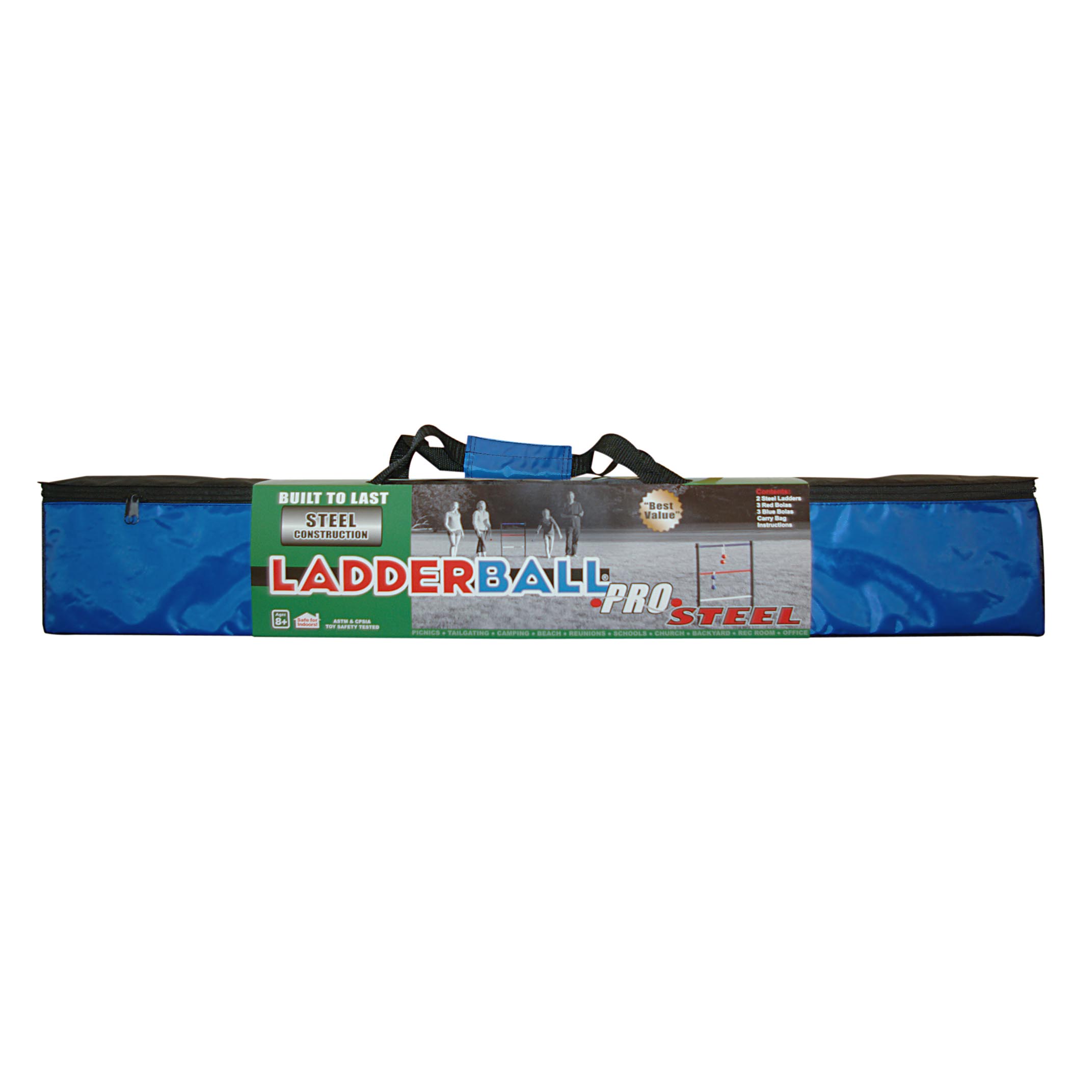 Alternative view of University Games Ladderball Pro Steel Outdoor Game Set